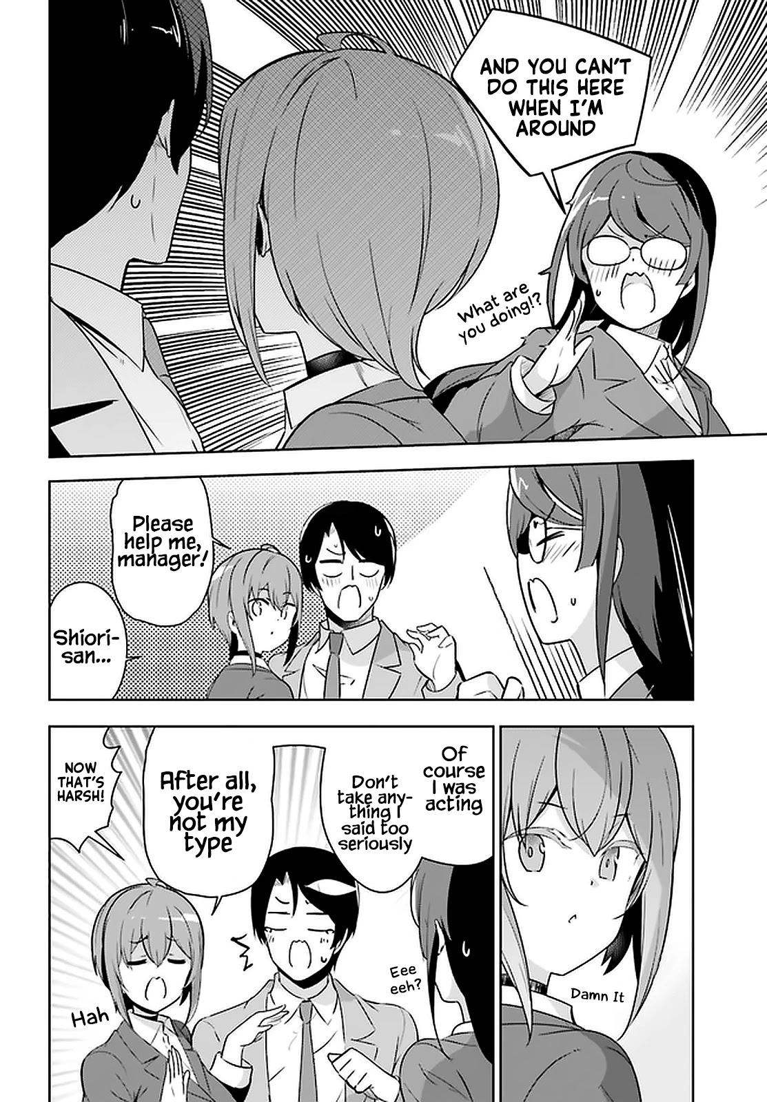 Senpai! Let’s Have an Office Romance Chapter 18 - Page 11