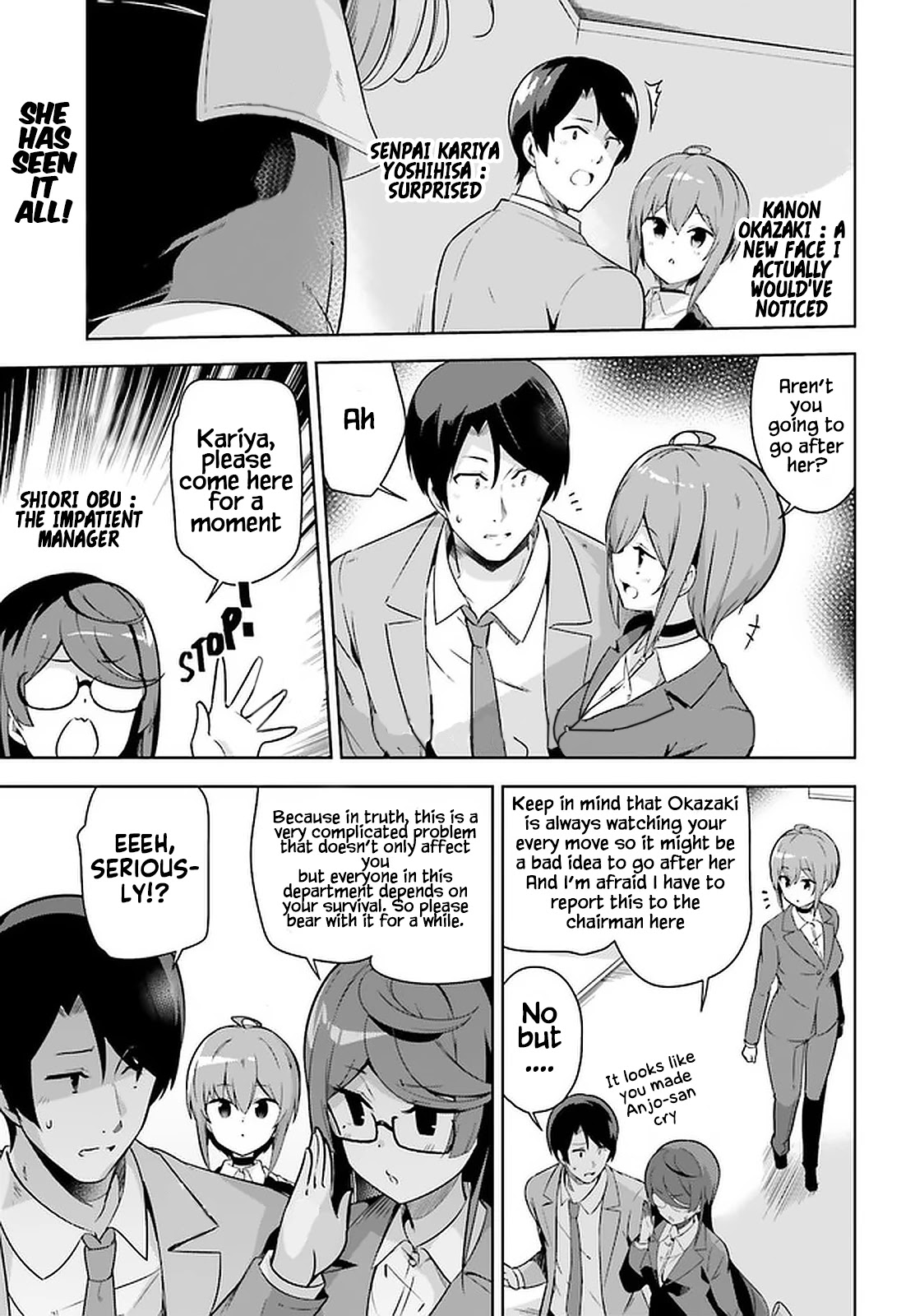 Senpai! Let’s Have an Office Romance Chapter 19 - Page 2