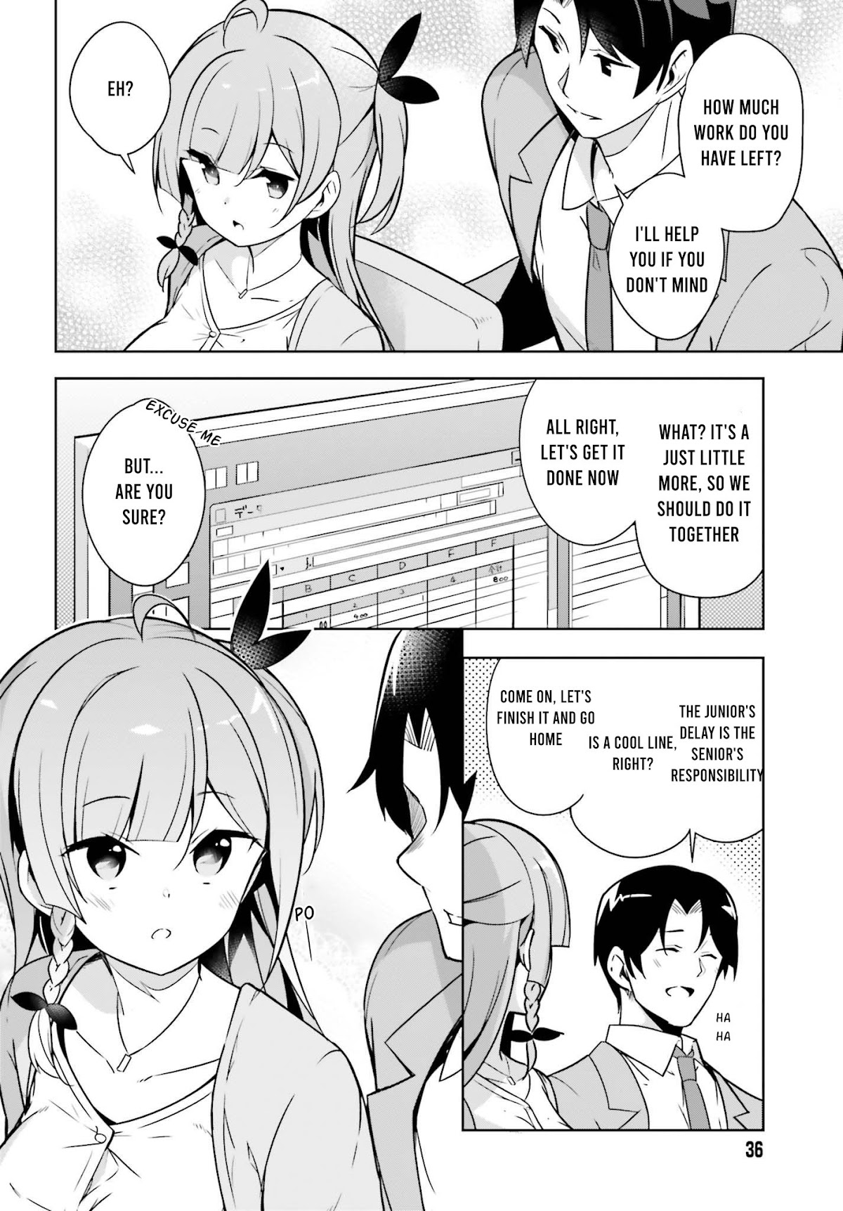 Senpai! Let’s Have an Office Romance Chapter 2.1 - Page 9