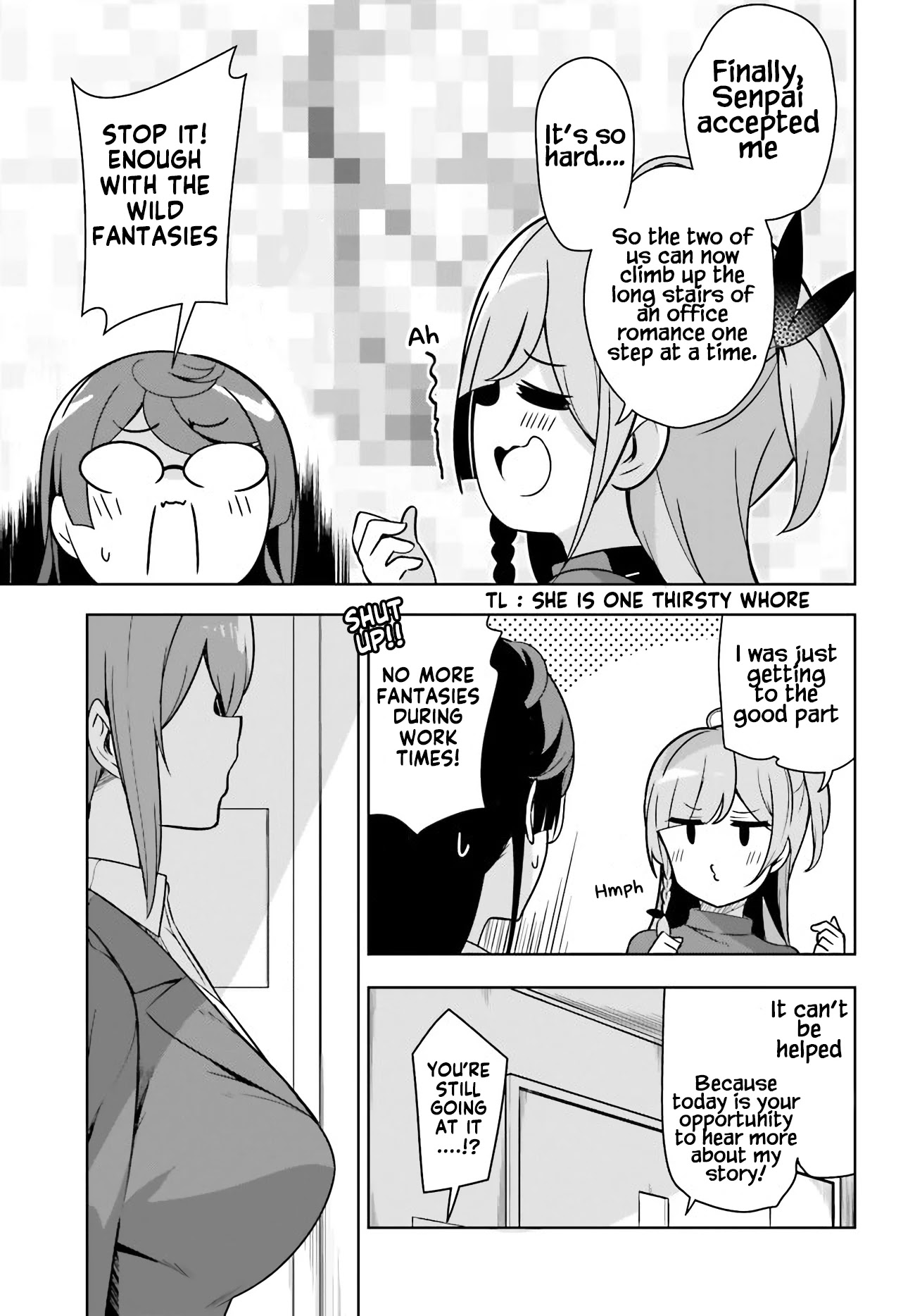 Senpai! Let’s Have an Office Romance Chapter 21 - Page 10