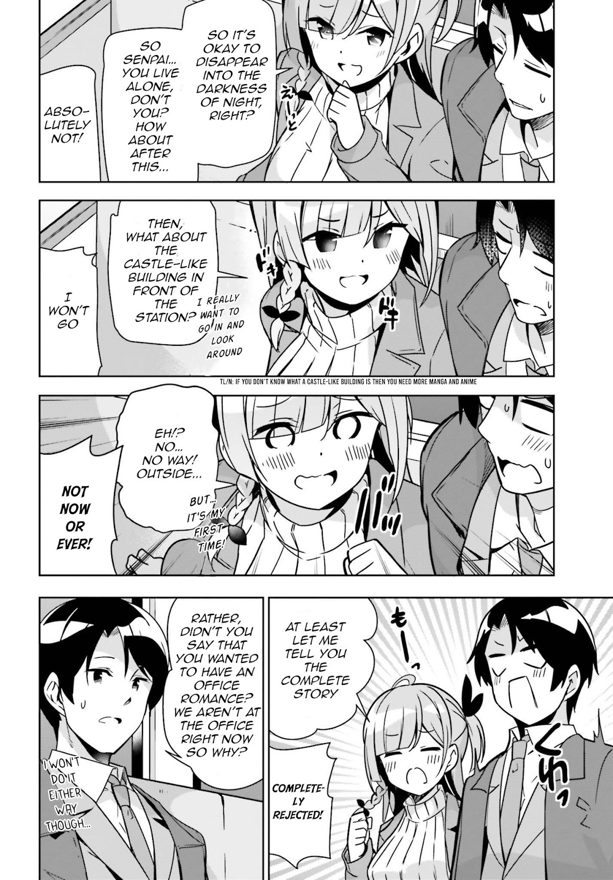 Senpai! Let’s Have an Office Romance Chapter 4 - Page 7