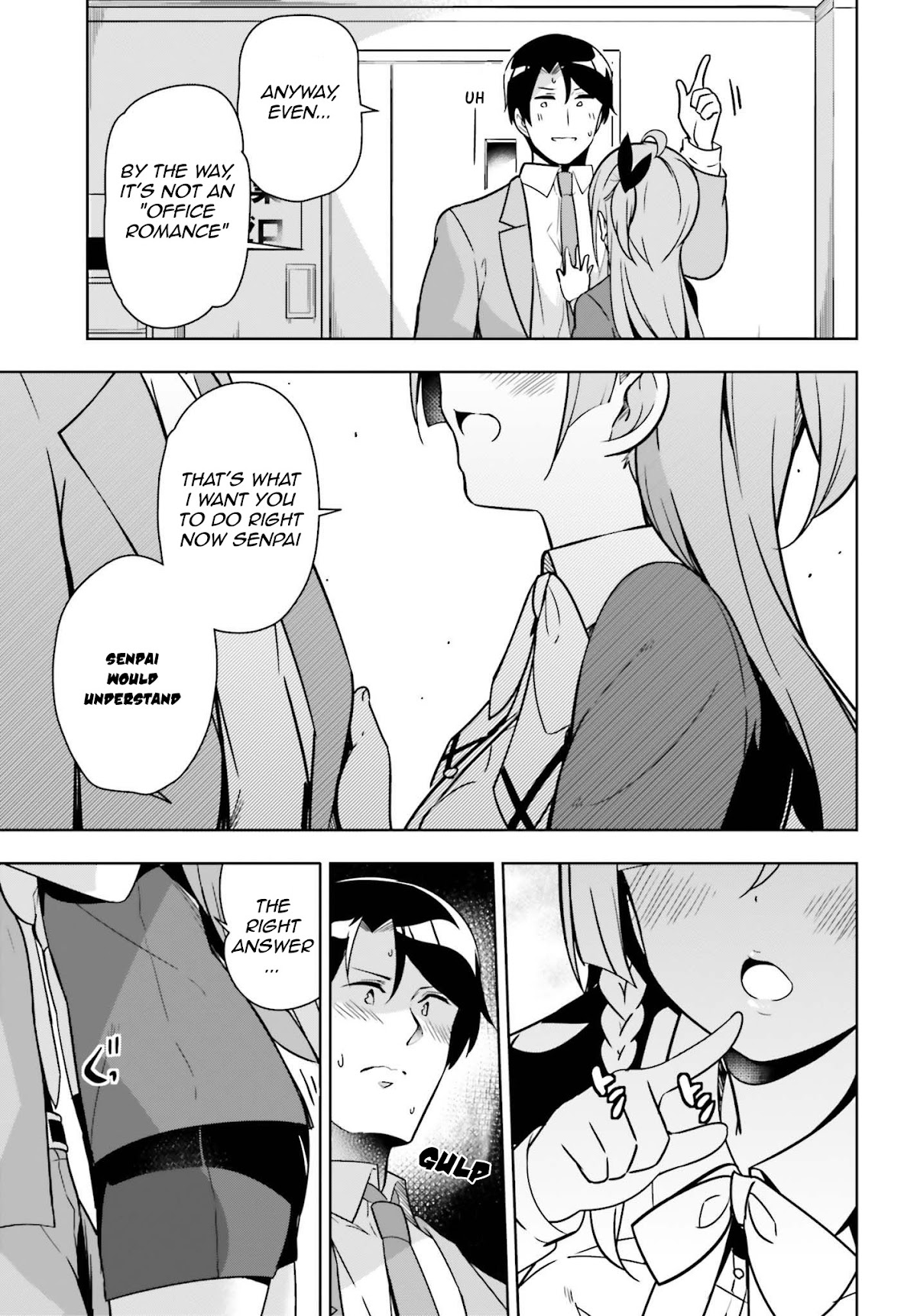 Senpai! Let’s Have an Office Romance Chapter 5.1 - Page 12