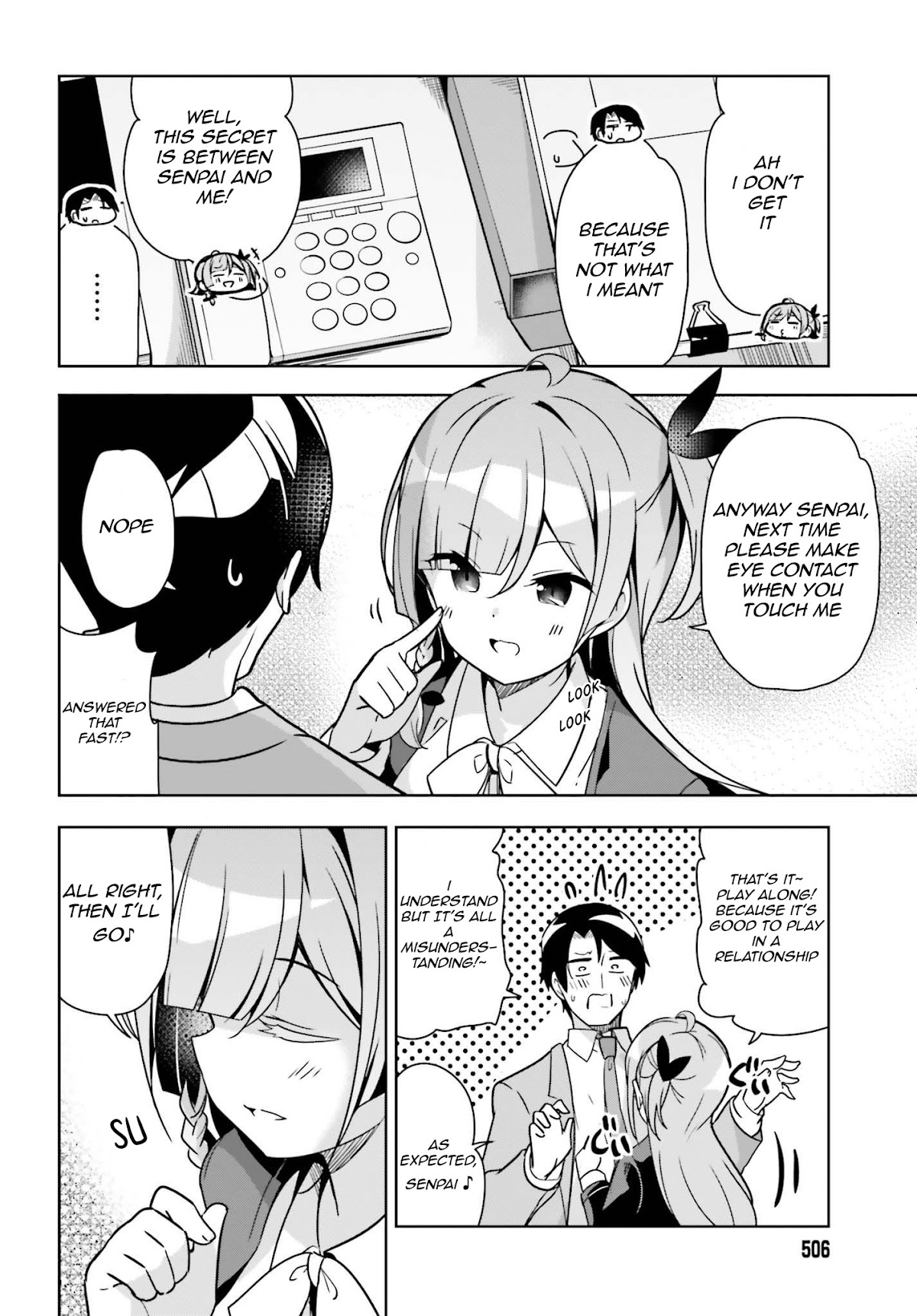Senpai! Let’s Have an Office Romance Chapter 5.1 - Page 9