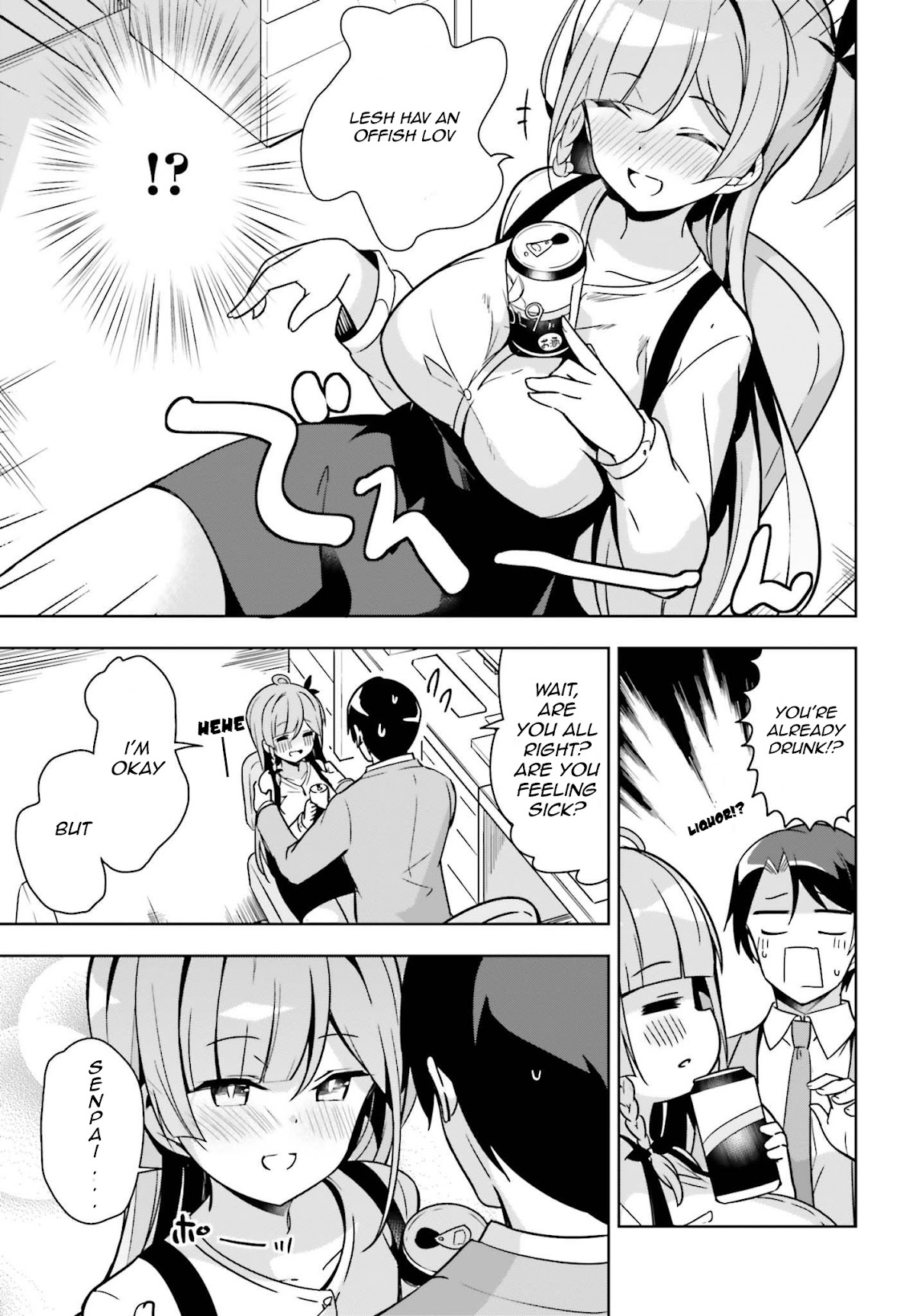 Senpai! Let’s Have an Office Romance Chapter 5.2 - Page 4