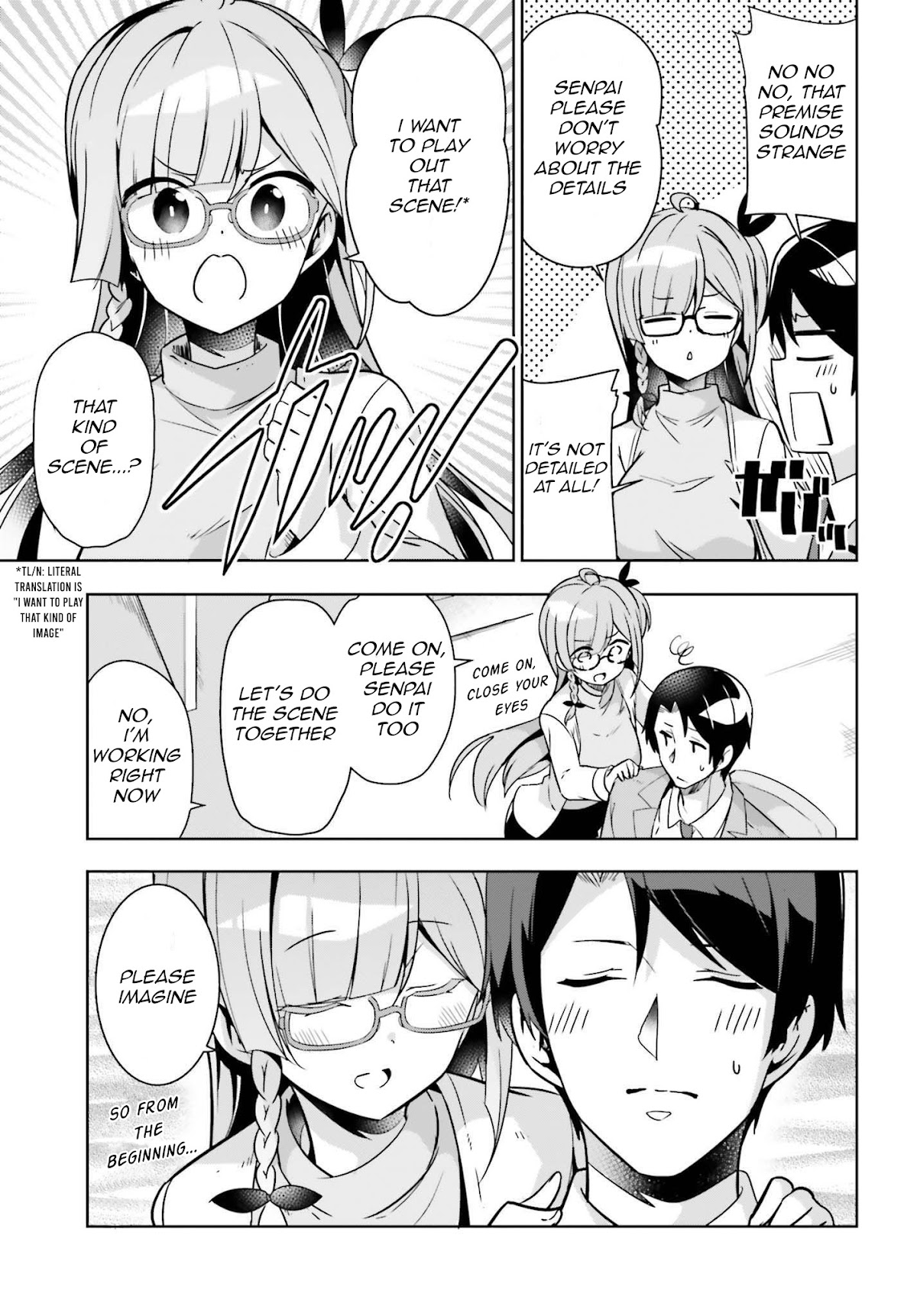 Senpai! Let’s Have an Office Romance Chapter 6.1 - Page 6