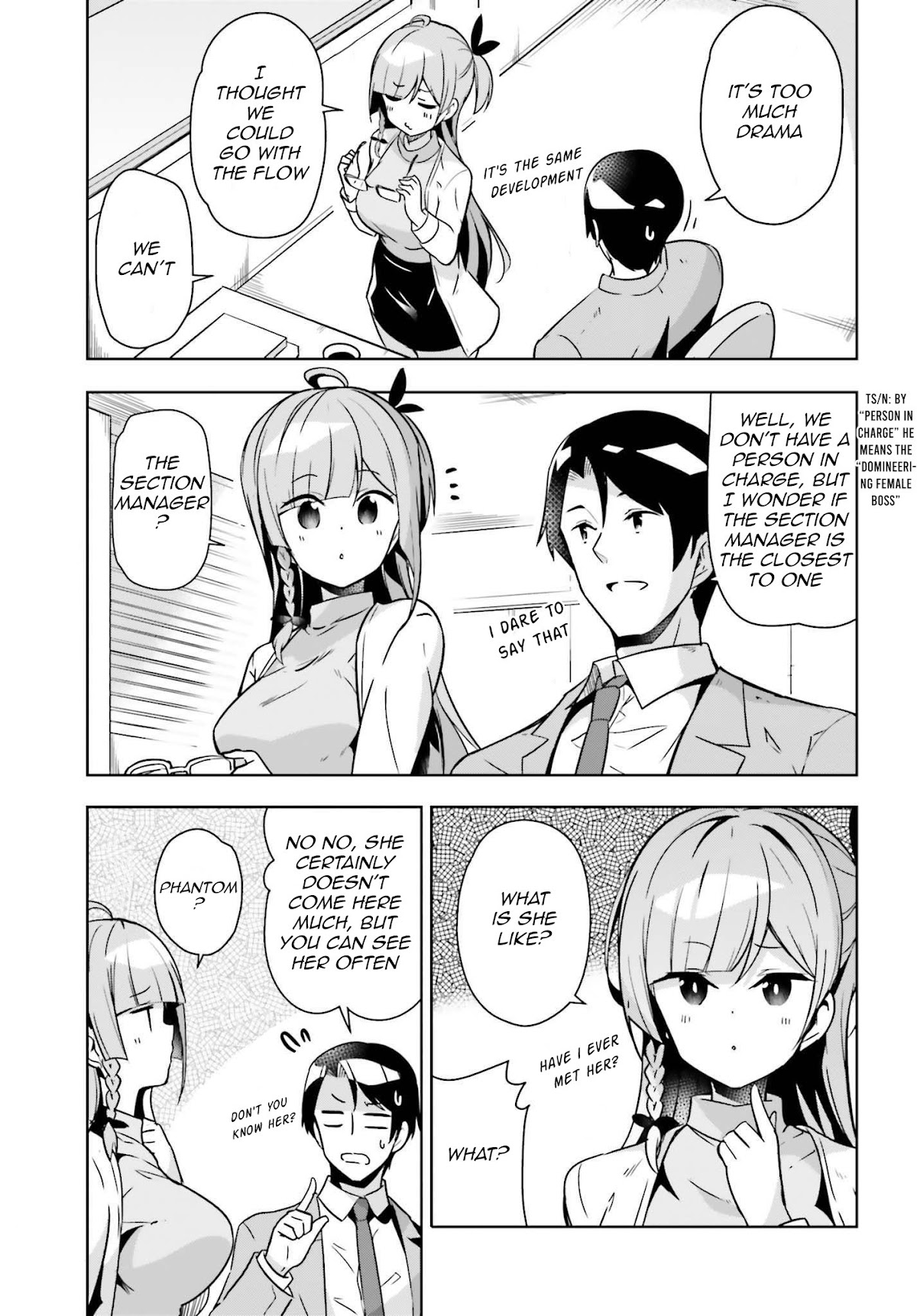 Senpai! Let’s Have an Office Romance Chapter 6.1 - Page 8