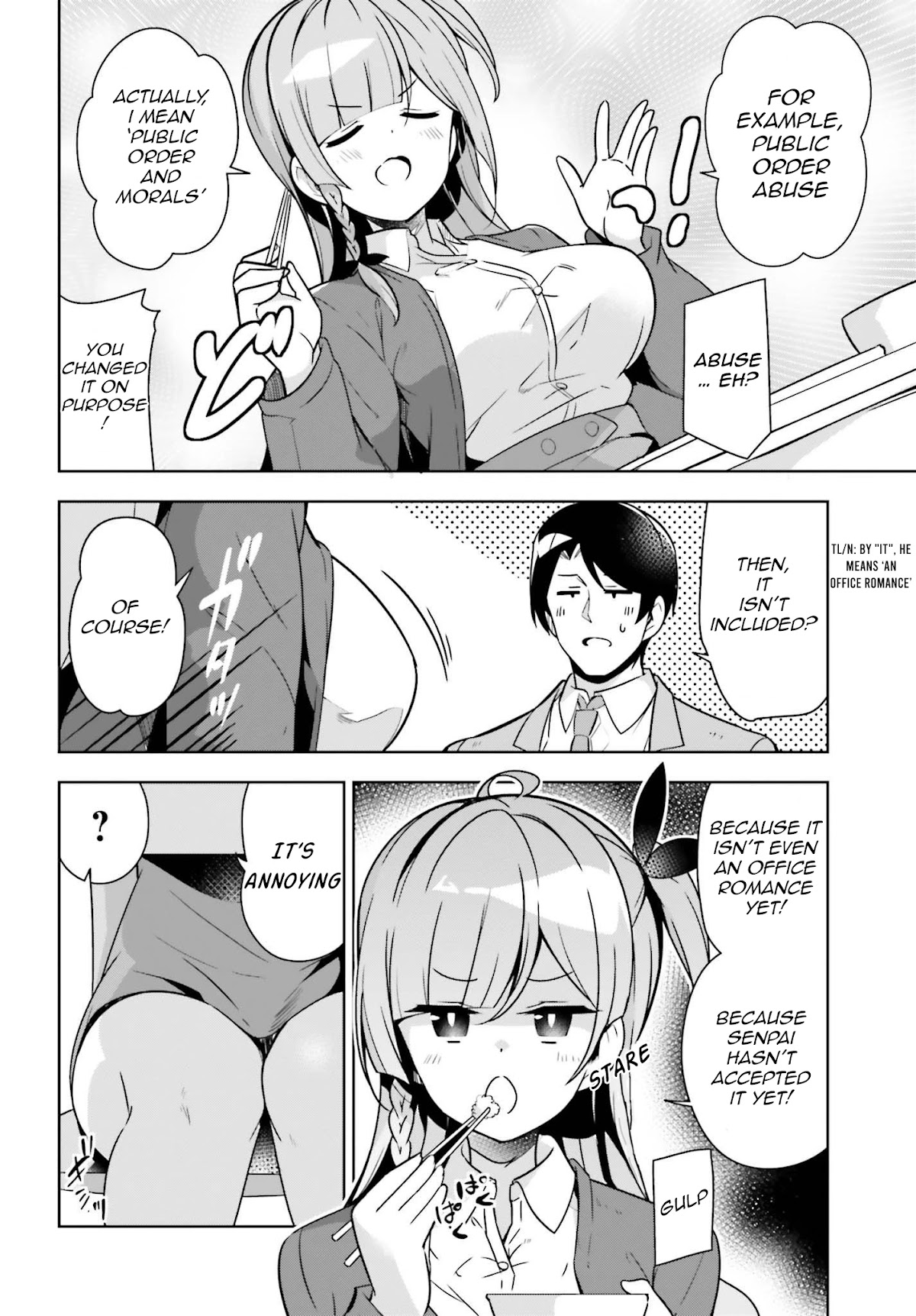 Senpai! Let’s Have an Office Romance Chapter 8 - Page 7