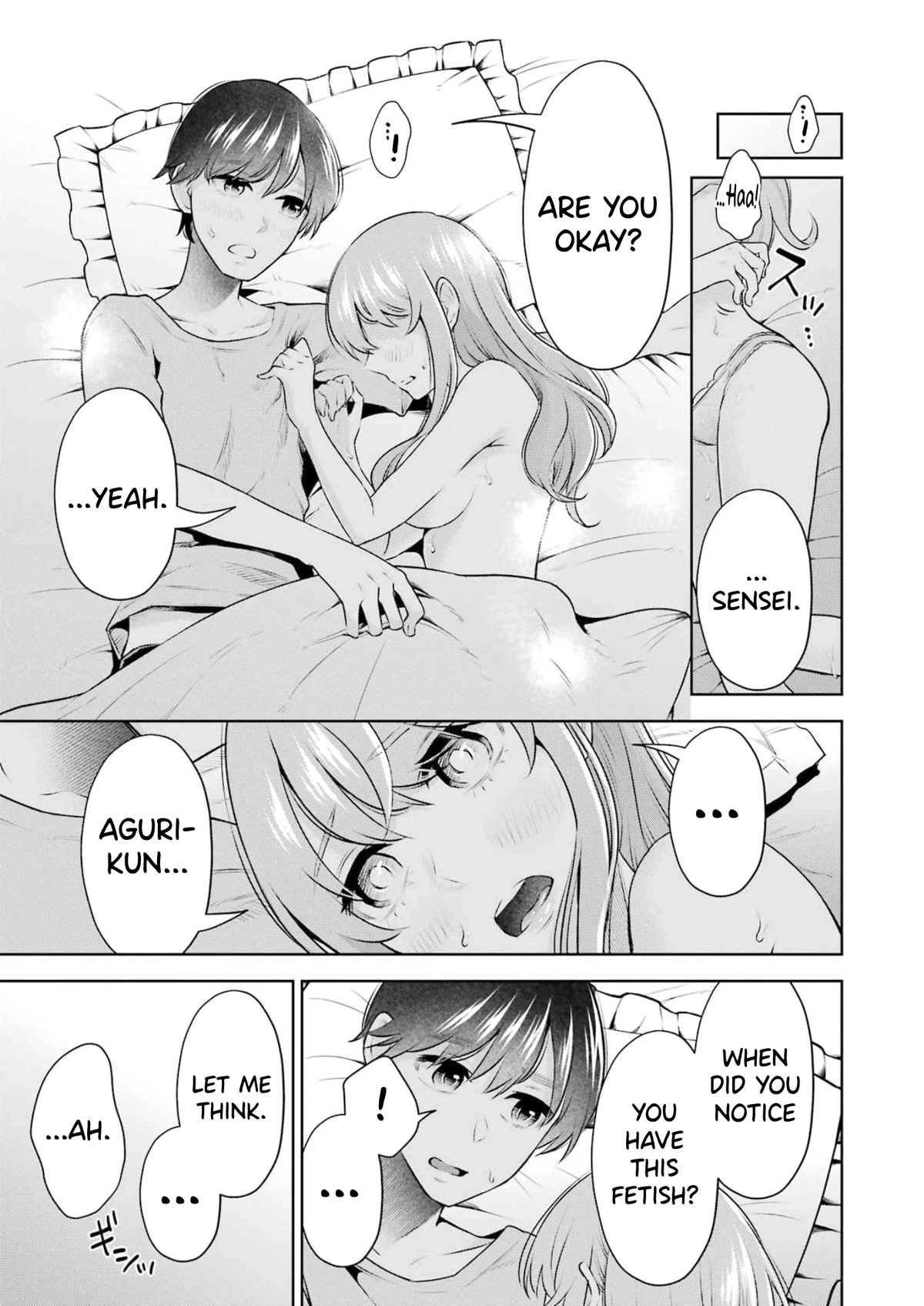 Sensei no Koto, Kusugutte Ageru Chapter 18 - Page 13