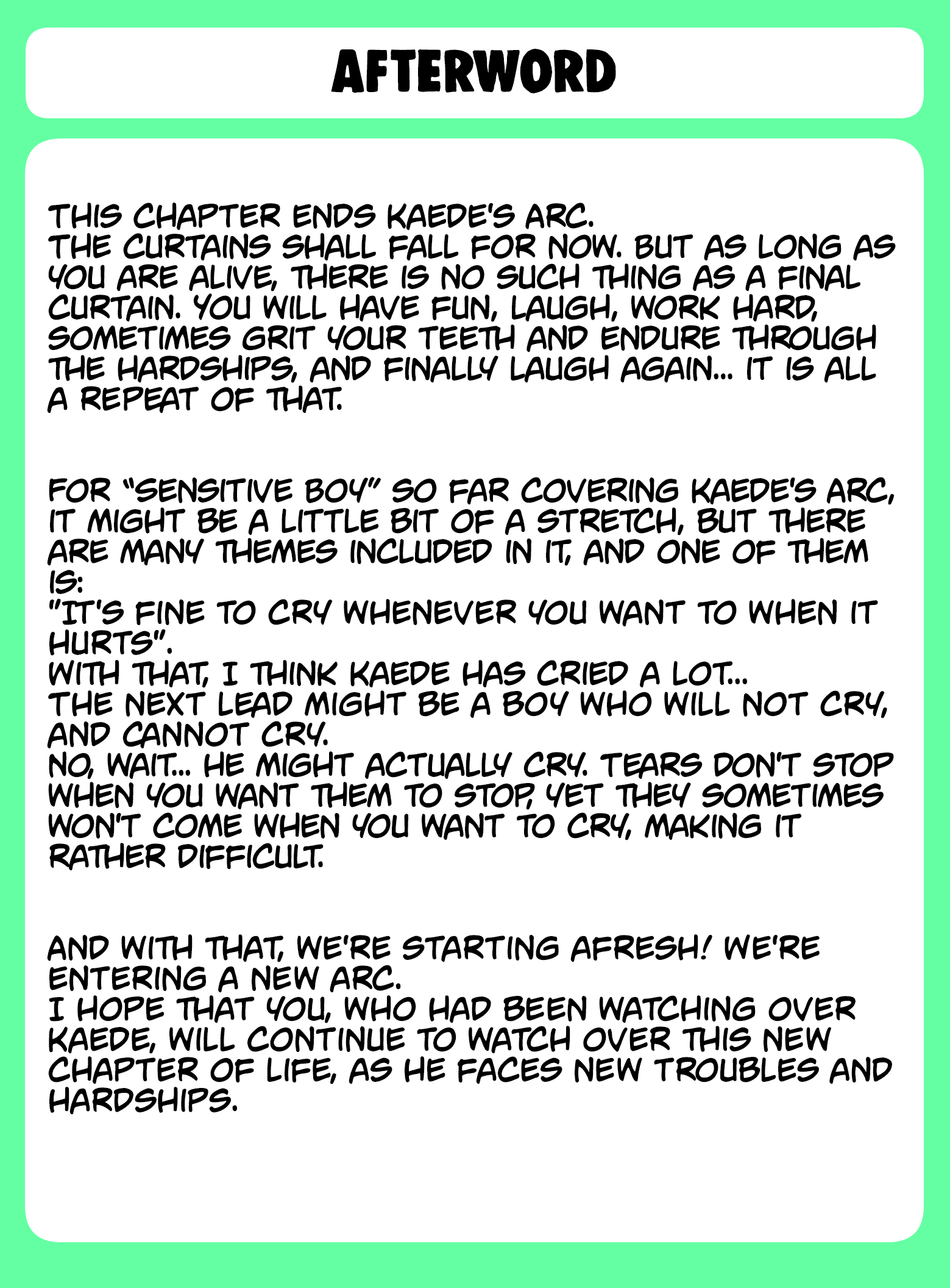 Sensitive Boy Chapter 35 - Page 23