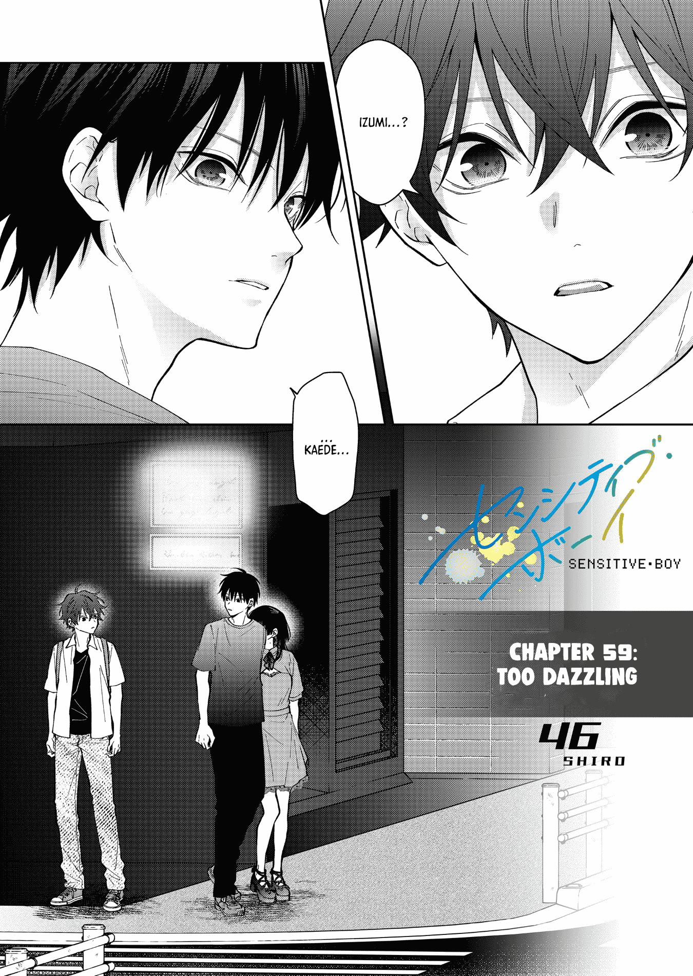 Sensitive Boy Chapter 59 - Page 1
