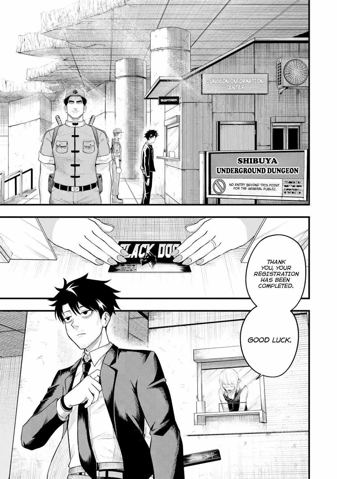 Shachiku Kensei, Haishinsha ni naru – Black Guild Kaishain, Ukkari Kaishayou Kaisen de S-kyuu Monster wo Aite ni Musou suru Tokoro wo Zenkoku Haishin shite shimau Chapter 1 - Page 12
