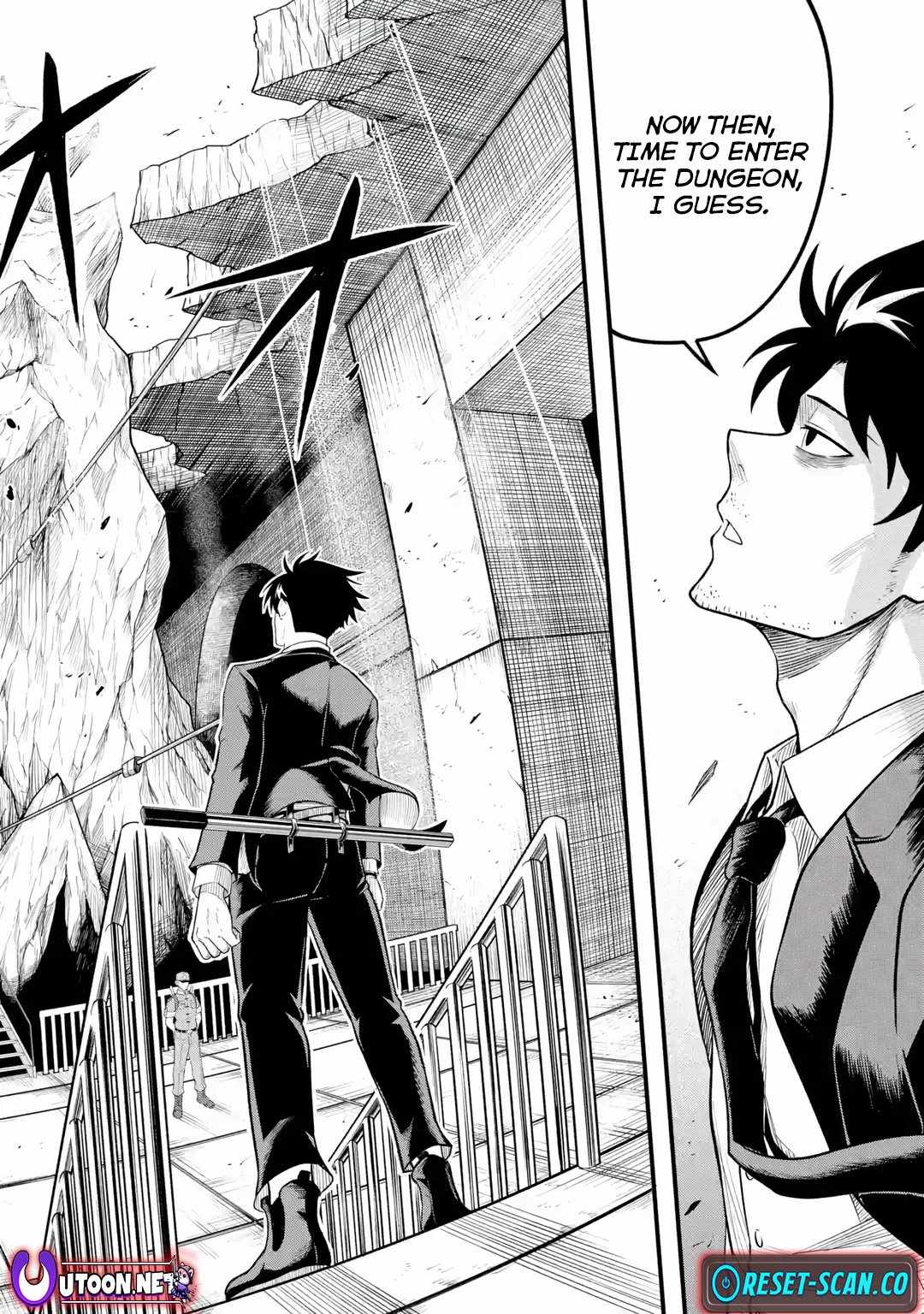 Shachiku Kensei, Haishinsha ni naru – Black Guild Kaishain, Ukkari Kaishayou Kaisen de S-kyuu Monster wo Aite ni Musou suru Tokoro wo Zenkoku Haishin shite shimau Chapter 1 - Page 13