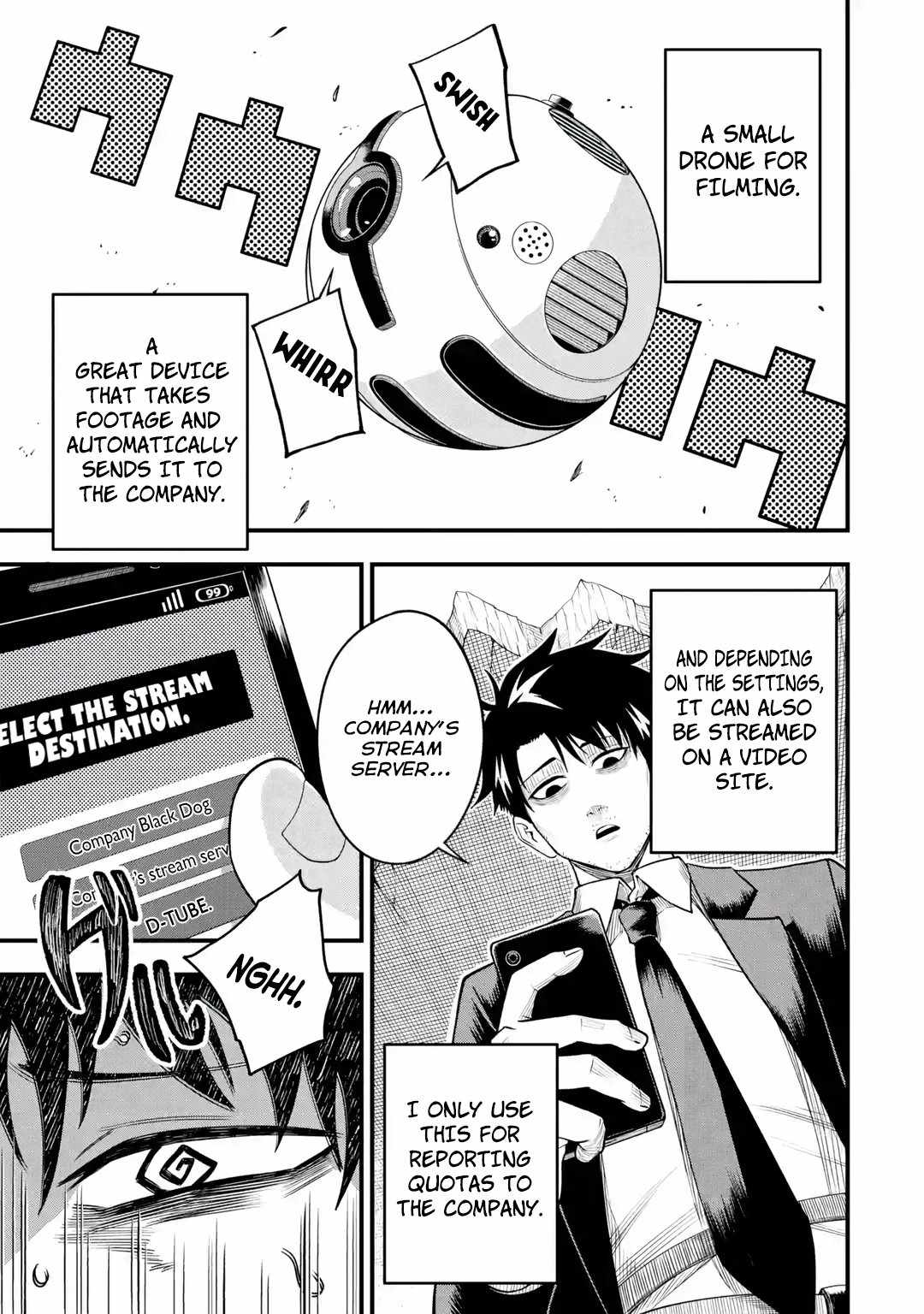 Shachiku Kensei, Haishinsha ni naru – Black Guild Kaishain, Ukkari Kaishayou Kaisen de S-kyuu Monster wo Aite ni Musou suru Tokoro wo Zenkoku Haishin shite shimau Chapter 1 - Page 16