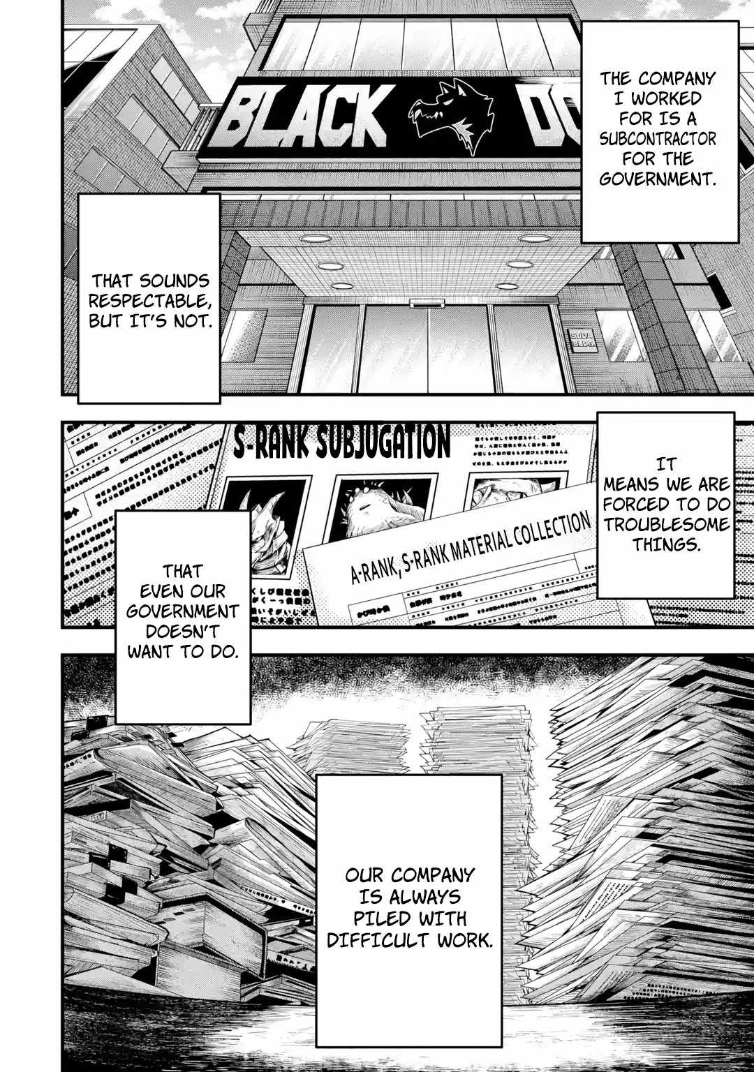 Shachiku Kensei, Haishinsha ni naru – Black Guild Kaishain, Ukkari Kaishayou Kaisen de S-kyuu Monster wo Aite ni Musou suru Tokoro wo Zenkoku Haishin shite shimau Chapter 1 - Page 19