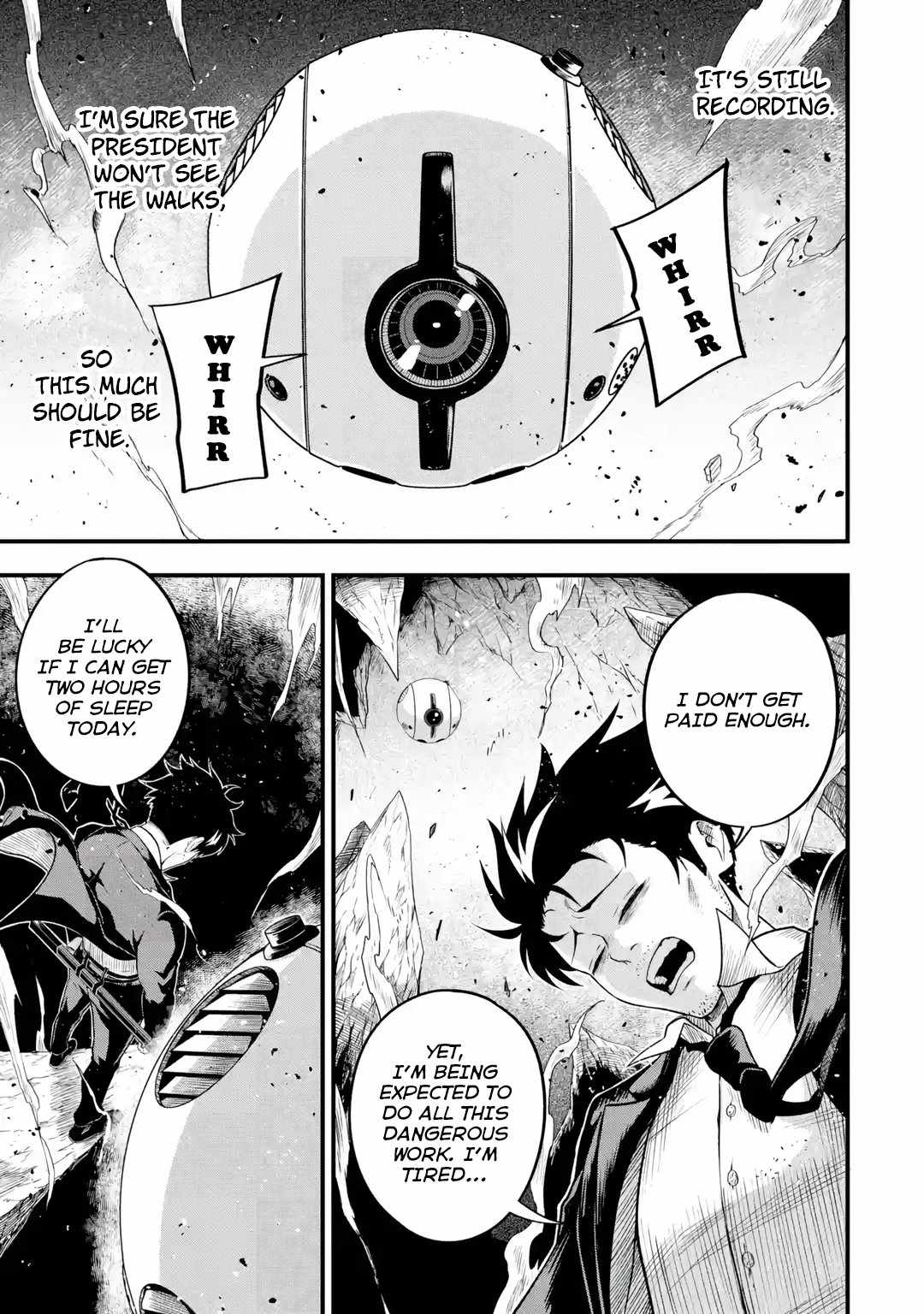 Shachiku Kensei, Haishinsha ni naru – Black Guild Kaishain, Ukkari Kaishayou Kaisen de S-kyuu Monster wo Aite ni Musou suru Tokoro wo Zenkoku Haishin shite shimau Chapter 1 - Page 28