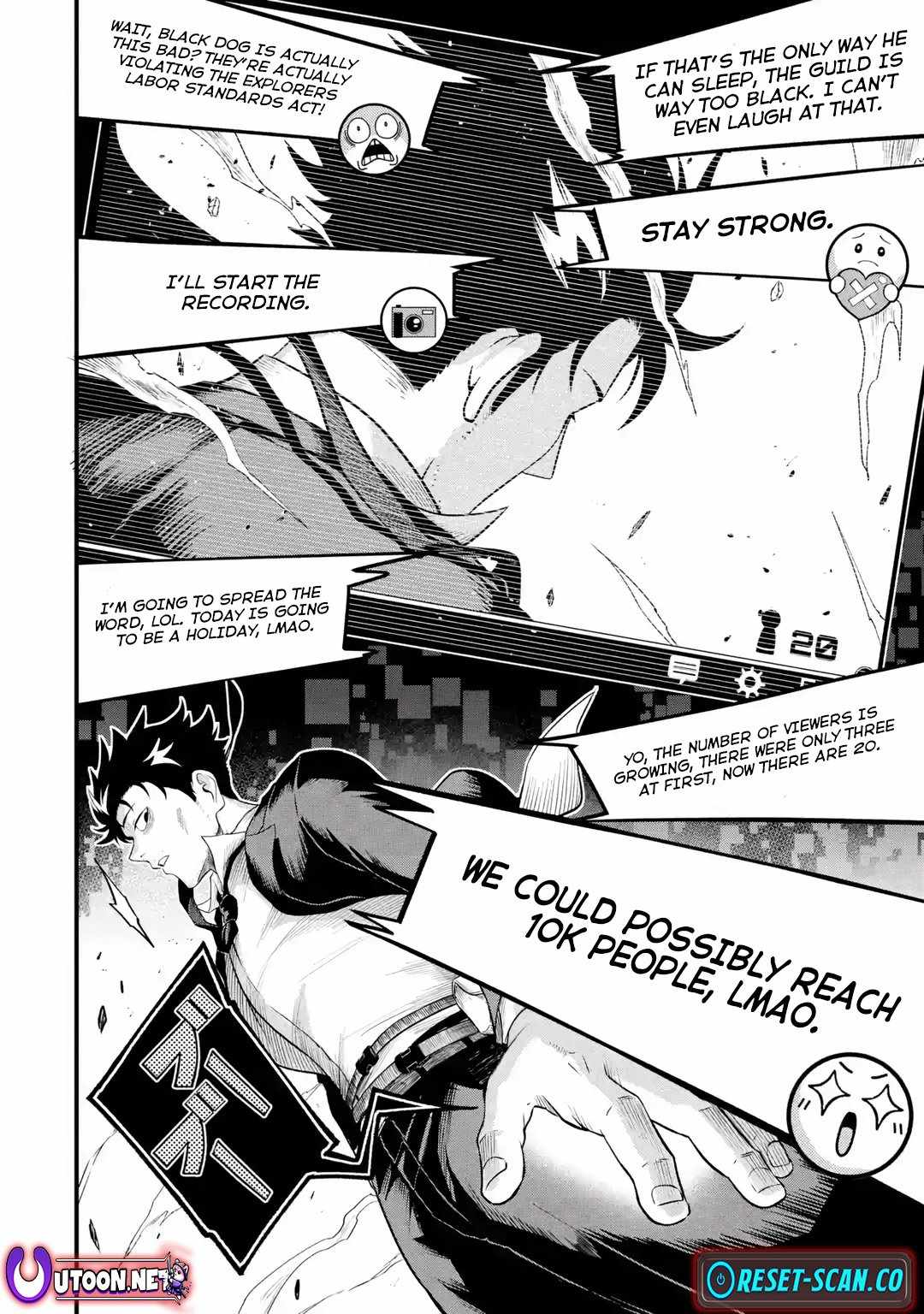 Shachiku Kensei, Haishinsha ni naru – Black Guild Kaishain, Ukkari Kaishayou Kaisen de S-kyuu Monster wo Aite ni Musou suru Tokoro wo Zenkoku Haishin shite shimau Chapter 1 - Page 29