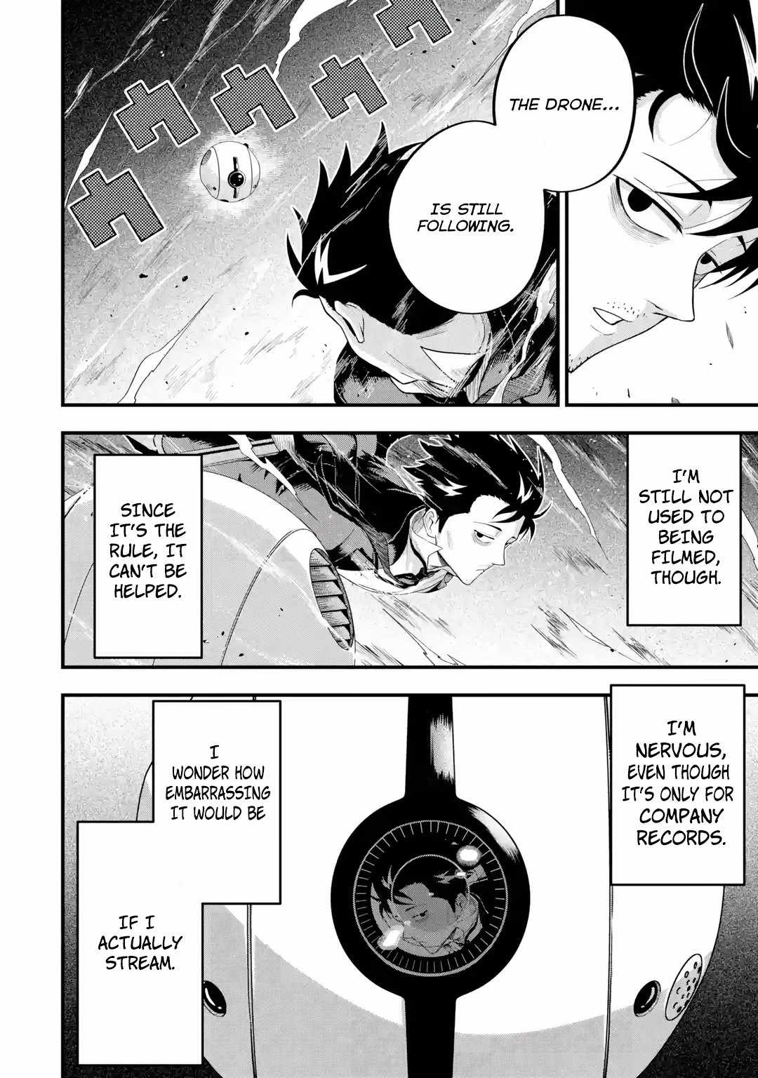 Shachiku Kensei, Haishinsha ni naru – Black Guild Kaishain, Ukkari Kaishayou Kaisen de S-kyuu Monster wo Aite ni Musou suru Tokoro wo Zenkoku Haishin shite shimau Chapter 1 - Page 35