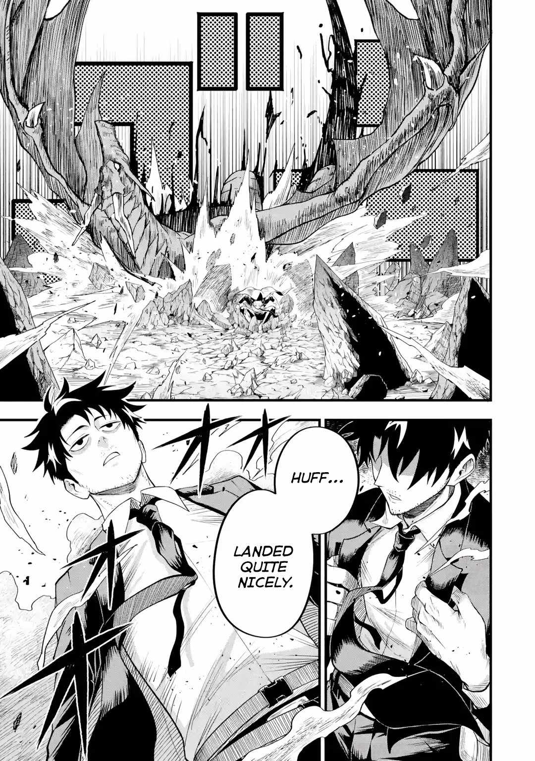 Shachiku Kensei, Haishinsha ni naru – Black Guild Kaishain, Ukkari Kaishayou Kaisen de S-kyuu Monster wo Aite ni Musou suru Tokoro wo Zenkoku Haishin shite shimau Chapter 1 - Page 50