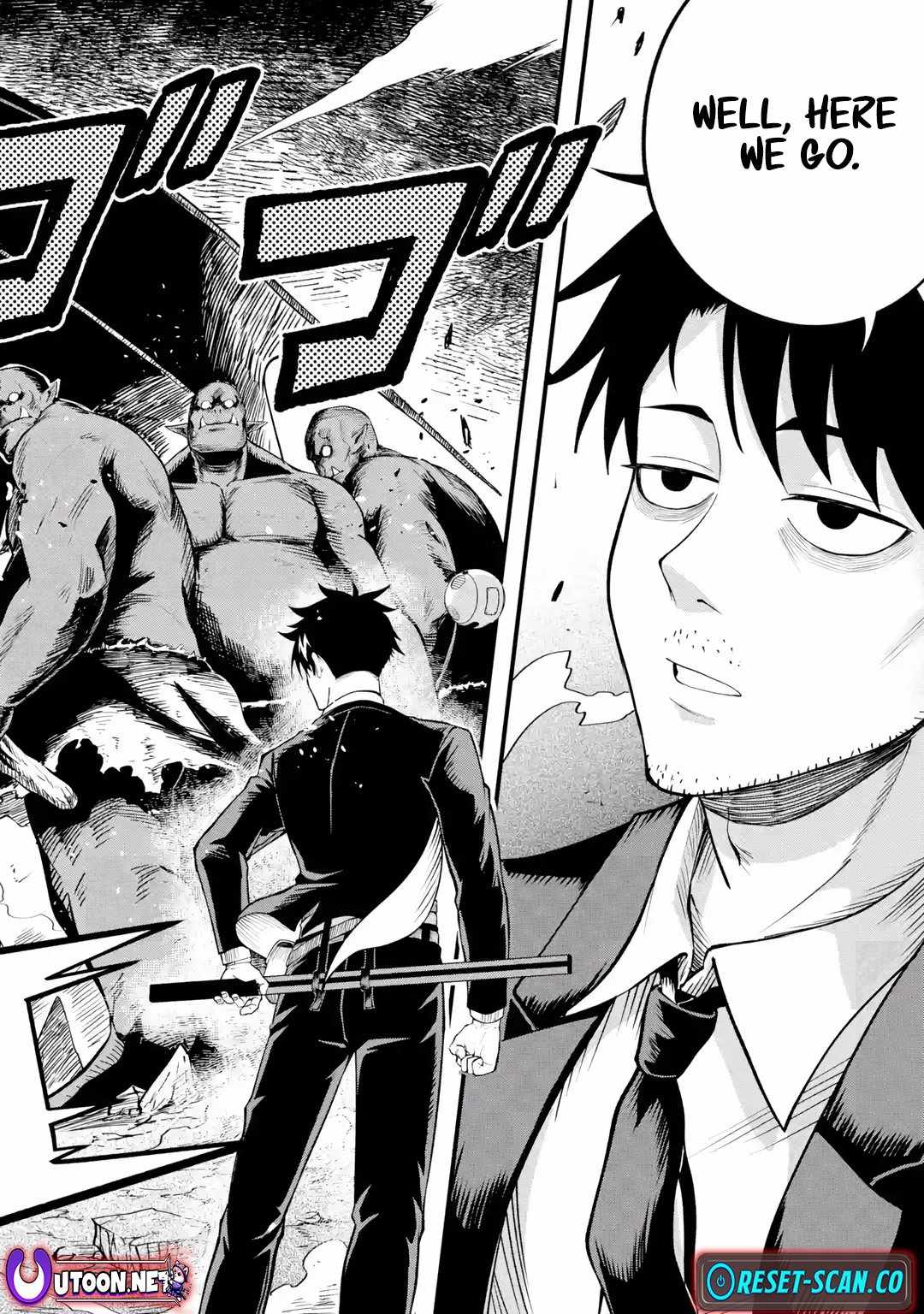 Shachiku Kensei, Haishinsha ni naru – Black Guild Kaishain, Ukkari Kaishayou Kaisen de S-kyuu Monster wo Aite ni Musou suru Tokoro wo Zenkoku Haishin shite shimau Chapter 1 - Page 53