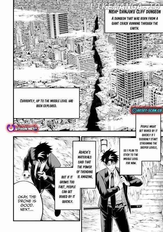 Shachiku Kensei, Haishinsha ni naru – Black Guild Kaishain, Ukkari Kaishayou Kaisen de S-kyuu Monster wo Aite ni Musou suru Tokoro wo Zenkoku Haishin shite shimau Chapter 6.2 - Page 12