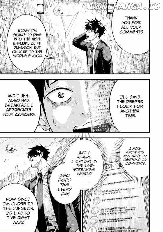 Shachiku Kensei, Haishinsha ni naru – Black Guild Kaishain, Ukkari Kaishayou Kaisen de S-kyuu Monster wo Aite ni Musou suru Tokoro wo Zenkoku Haishin shite shimau Chapter 6.3 - Page 7