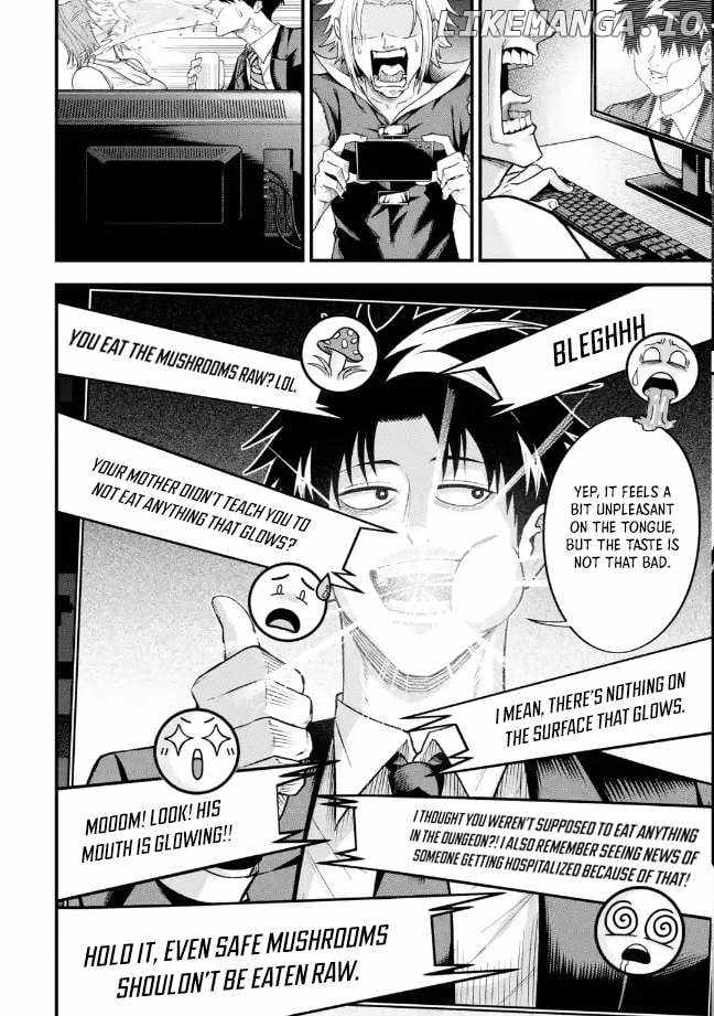 Shachiku Kensei, Haishinsha ni naru – Black Guild Kaishain, Ukkari Kaishayou Kaisen de S-kyuu Monster wo Aite ni Musou suru Tokoro wo Zenkoku Haishin shite shimau Chapter 7.2 - Page 12