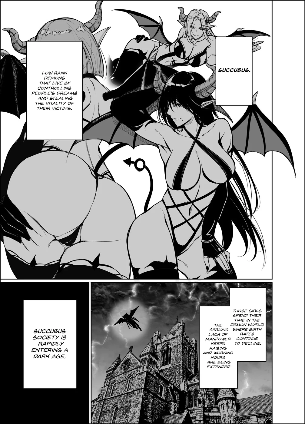 Shachiku Succubus no Hanashi Chapter 1 - Page 1