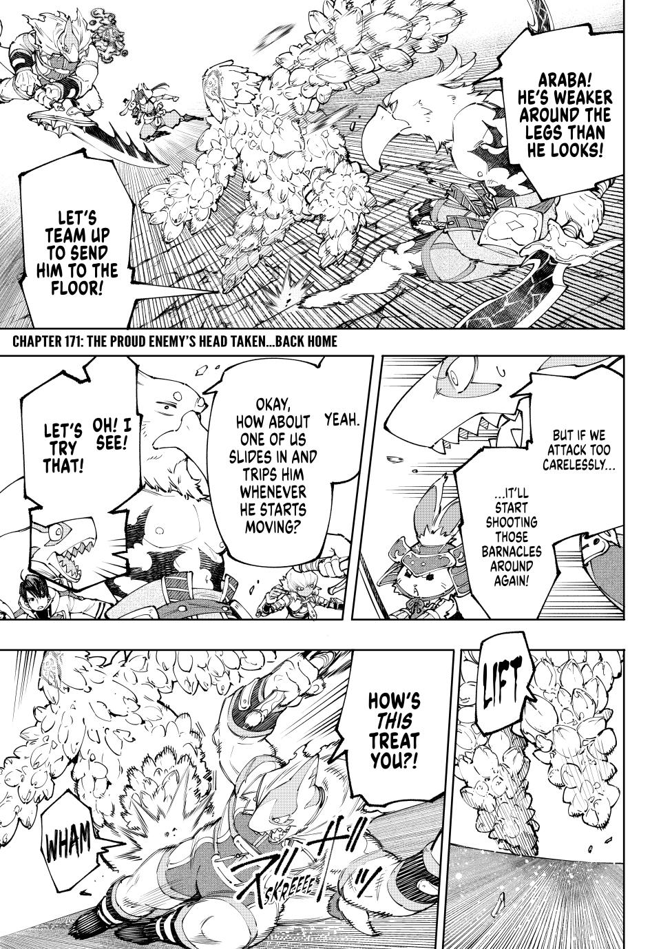 Shangri-La Frontier ~ Kusoge Hunter, Kamige ni Idoman to su~ Chapter 171 - Page 1