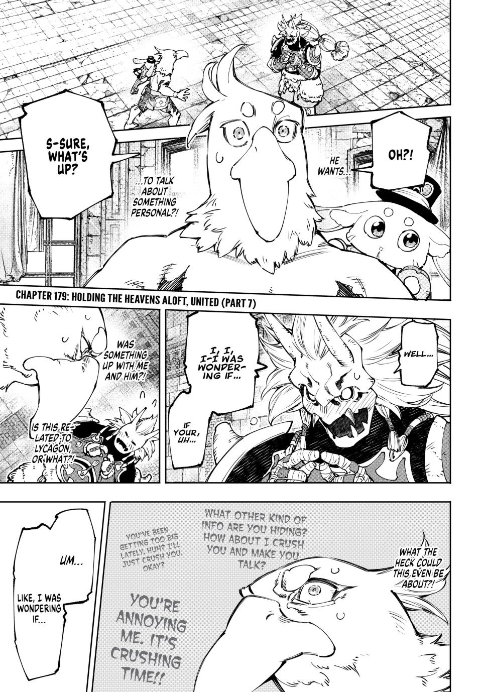 Shangri-La Frontier ~ Kusoge Hunter, Kamige ni Idoman to su~ Chapter 179 - Page 1