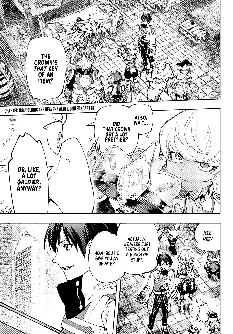 Shangri-La Frontier ~ Kusoge Hunter, Kamige ni Idoman to su~ Chapter 180 - Page 1