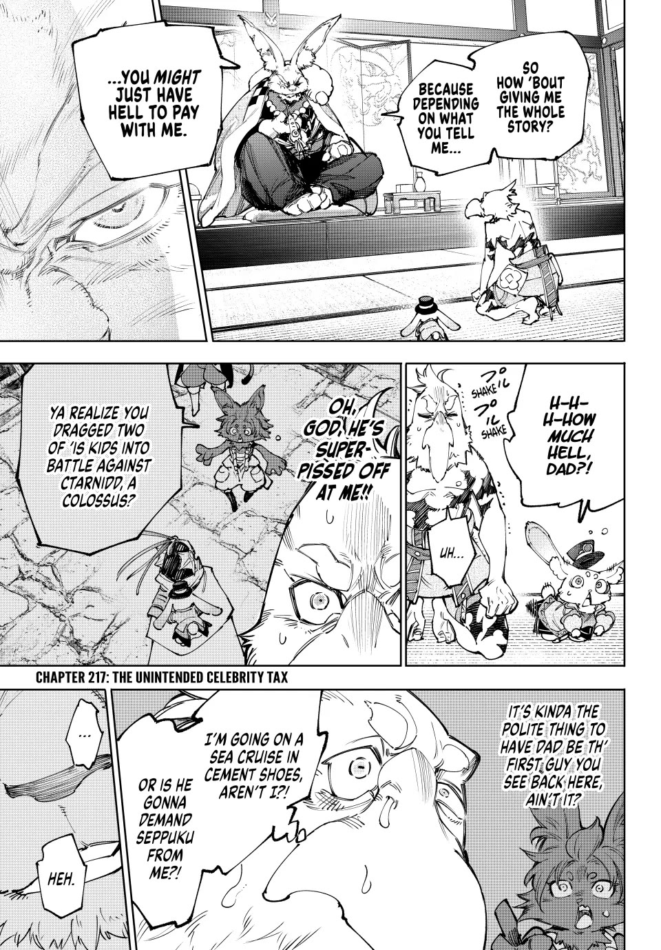 Shangri-La Frontier ~ Kusoge Hunter, Kamige ni Idoman to su~ Chapter 217 - Page 1