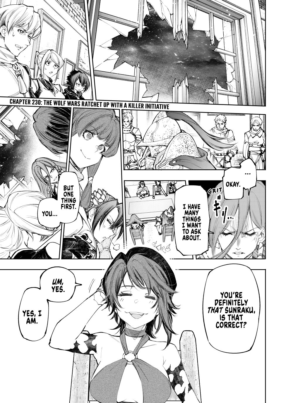 Shangri-La Frontier ~ Kusoge Hunter, Kamige ni Idoman to su~ Chapter 230 - Page 1