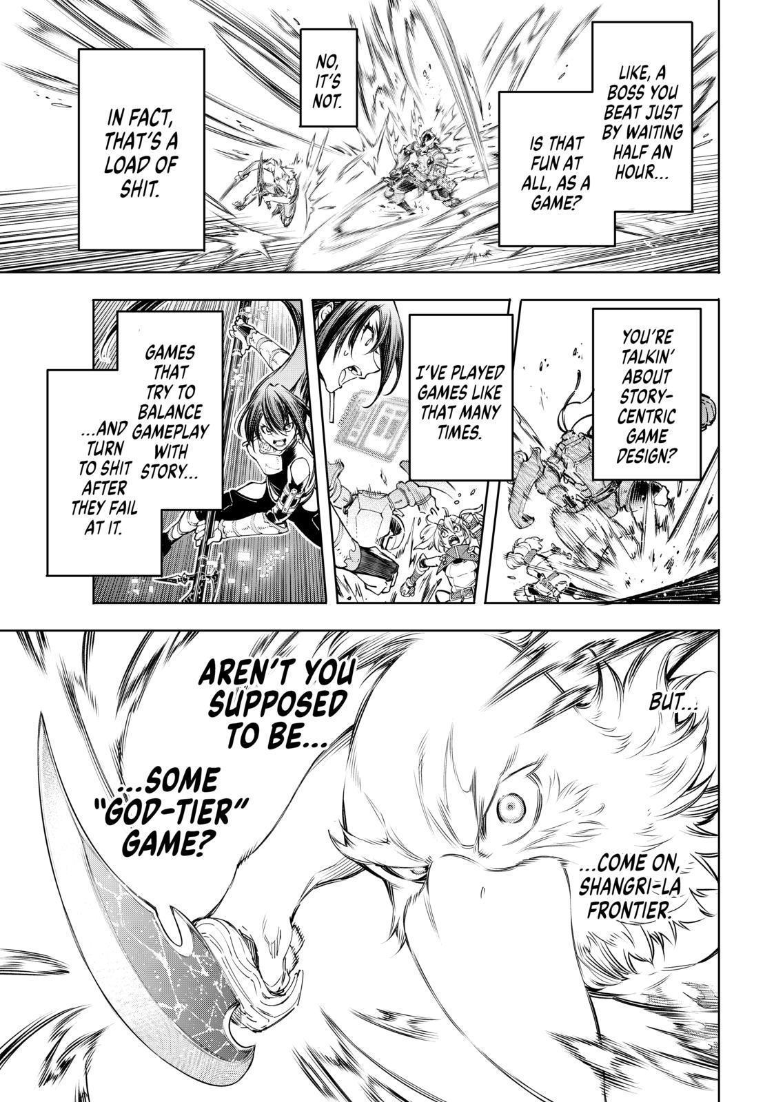 Shangri-La Frontier ~ Kusoge Hunter, Kamige ni Idoman to su~ Chapter 35 - Page 13