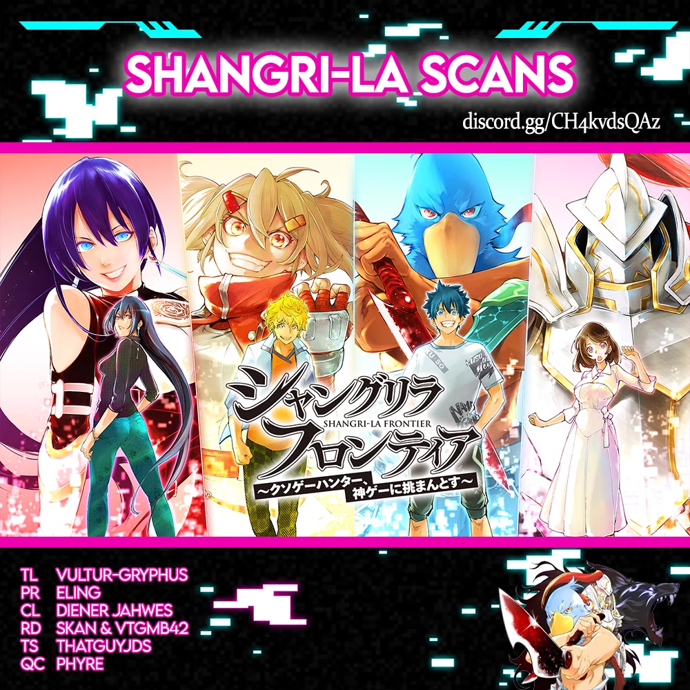 Shangri-La Frontier ~ Kusoge Hunter, Kamige ni Idoman to su~ Chapter 95 - Page 1