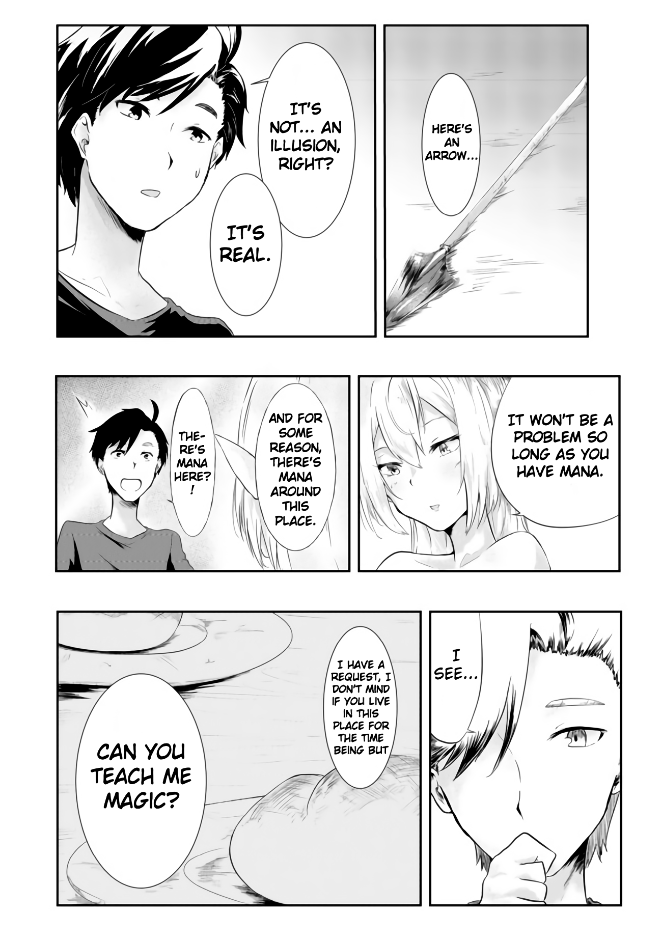 Sharing Life On A Deserted Island With An Elf Chapter 1 - Page 18