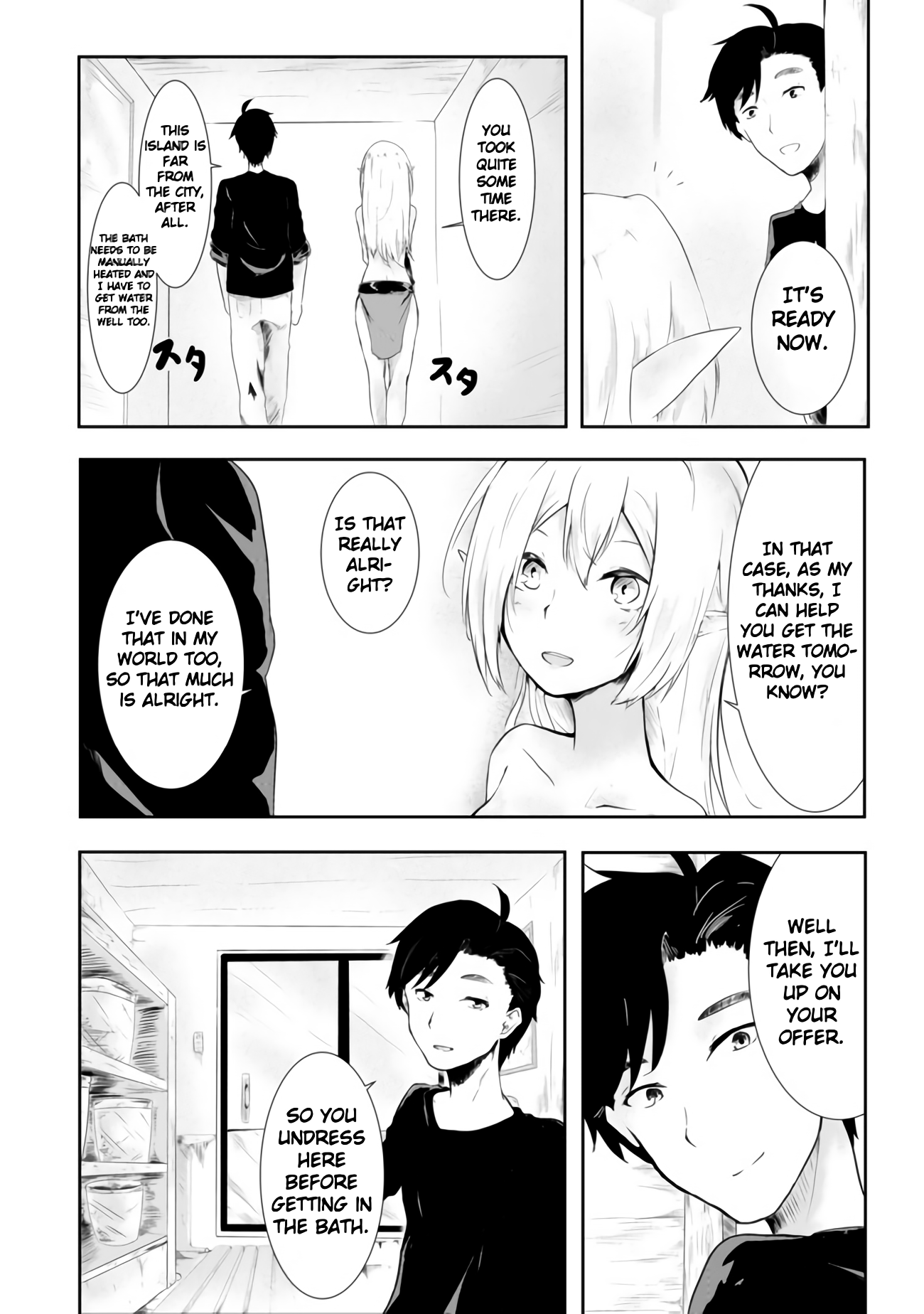 Sharing Life On A Deserted Island With An Elf Chapter 1 - Page 20