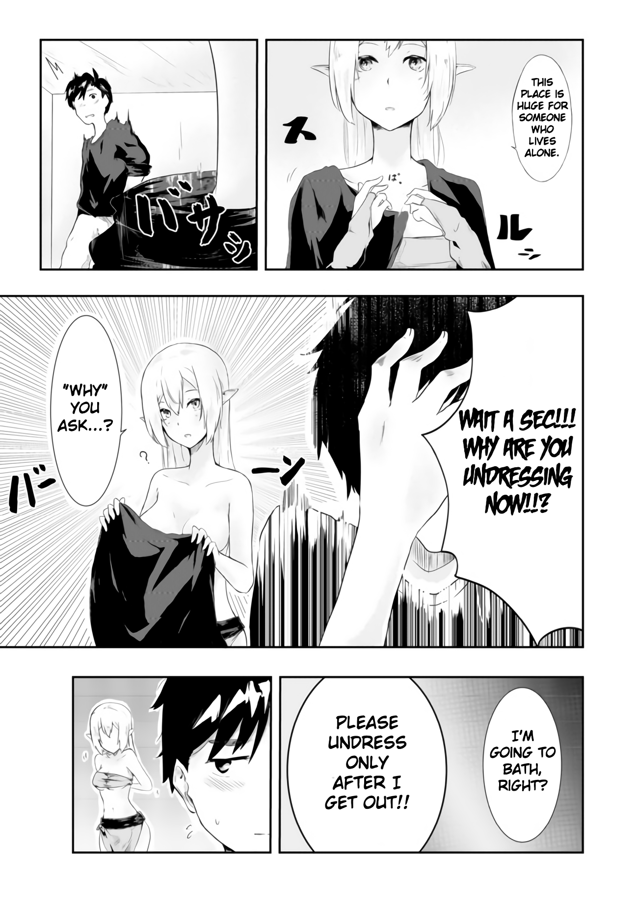 Sharing Life On A Deserted Island With An Elf Chapter 1 - Page 21