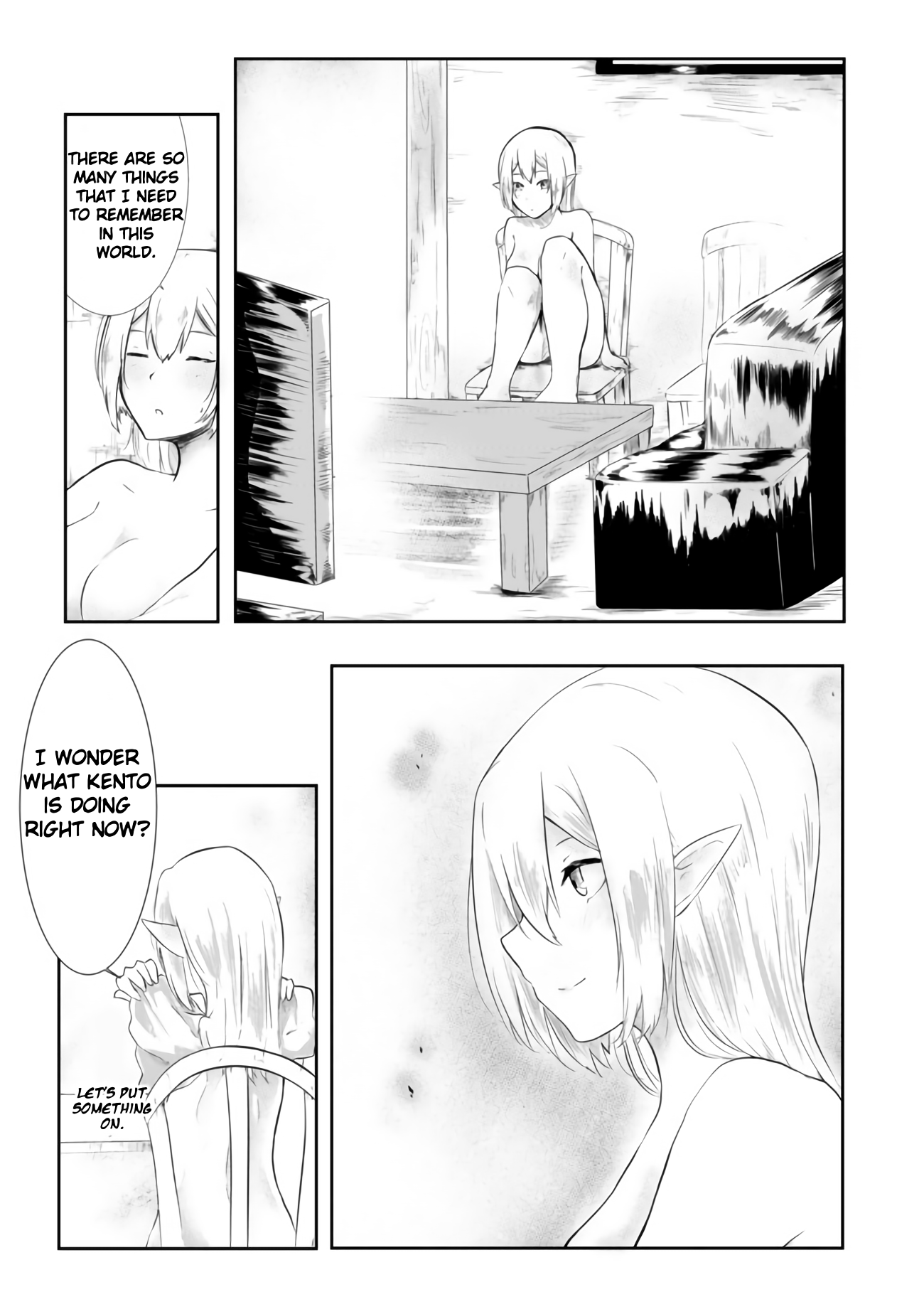 Sharing Life On A Deserted Island With An Elf Chapter 1 - Page 39