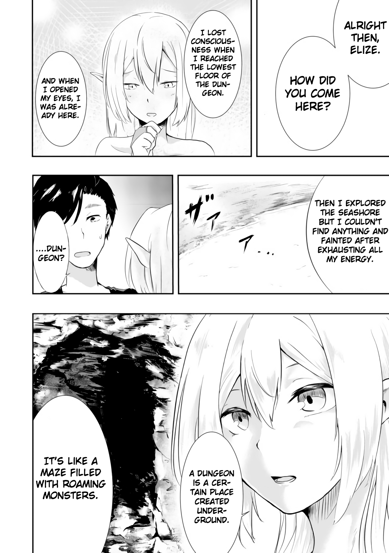 Sharing Life On A Deserted Island With An Elf Chapter 1 - Page 10