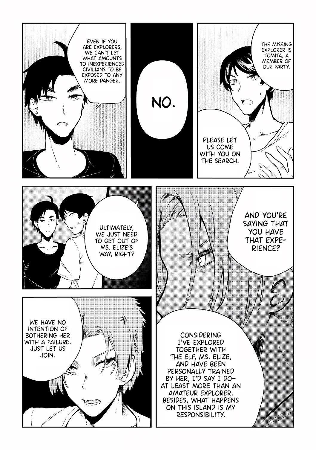 Sharing Life On A Deserted Island With An Elf Chapter 10 - Page 6