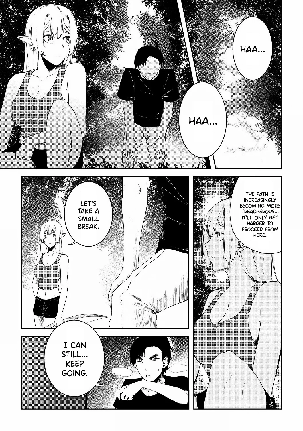 Sharing Life On A Deserted Island With An Elf Chapter 11 - Page 2