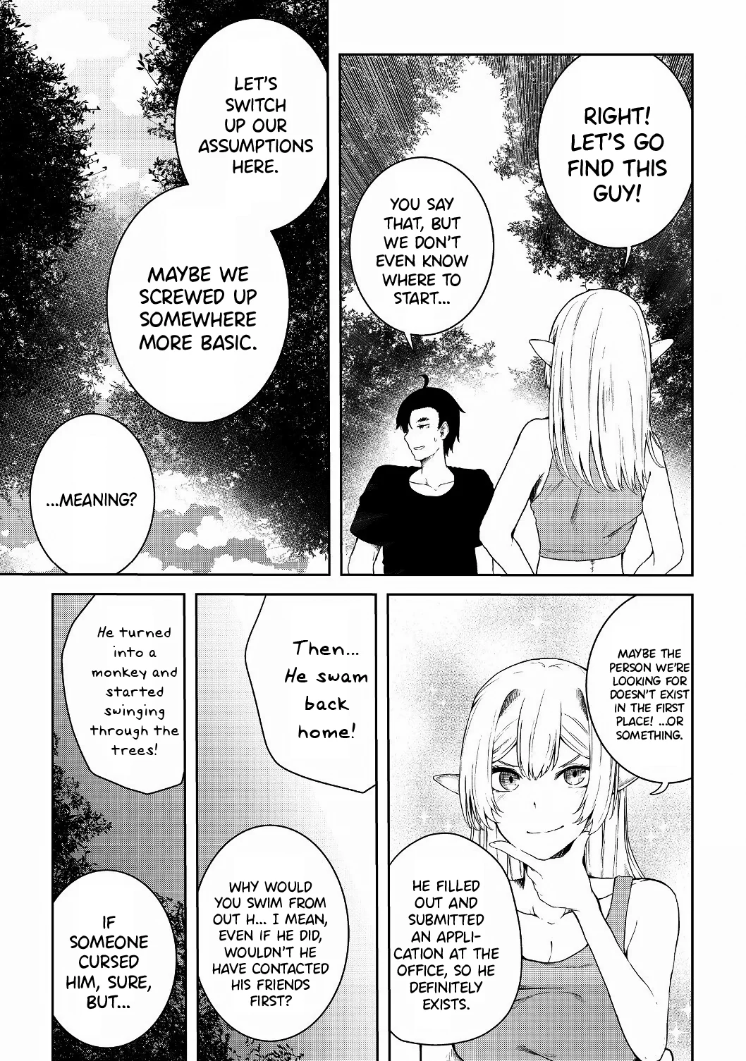 Sharing Life On A Deserted Island With An Elf Chapter 11 - Page 10
