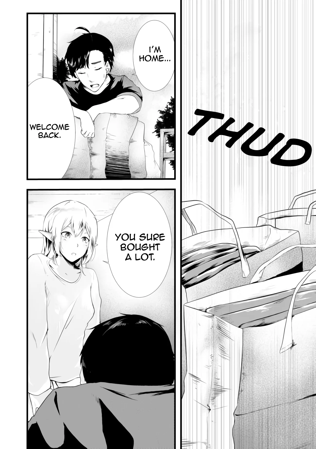 Sharing Life On A Deserted Island With An Elf Chapter 2 - Page 2