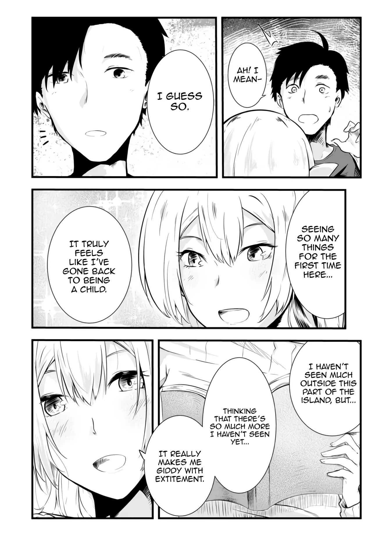 Sharing Life On A Deserted Island With An Elf Chapter 2 - Page 11