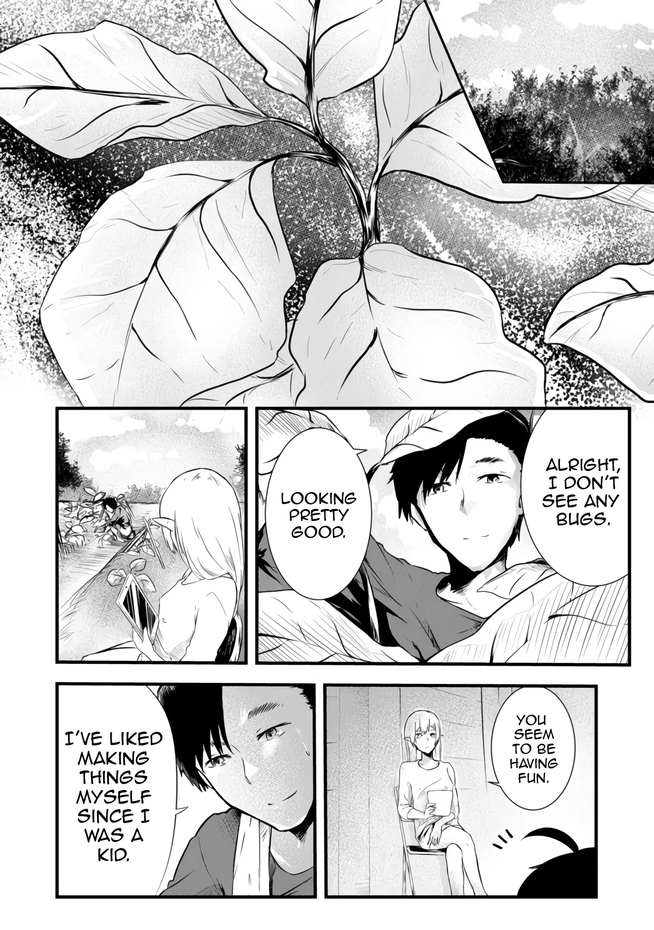 Sharing Life On A Deserted Island With An Elf Chapter 2 - Page 13