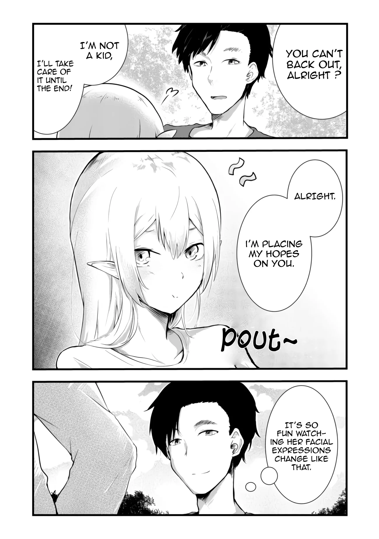 Sharing Life On A Deserted Island With An Elf Chapter 2 - Page 17