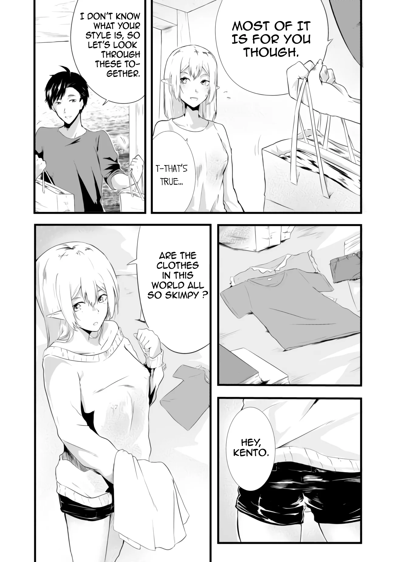 Sharing Life On A Deserted Island With An Elf Chapter 2 - Page 3