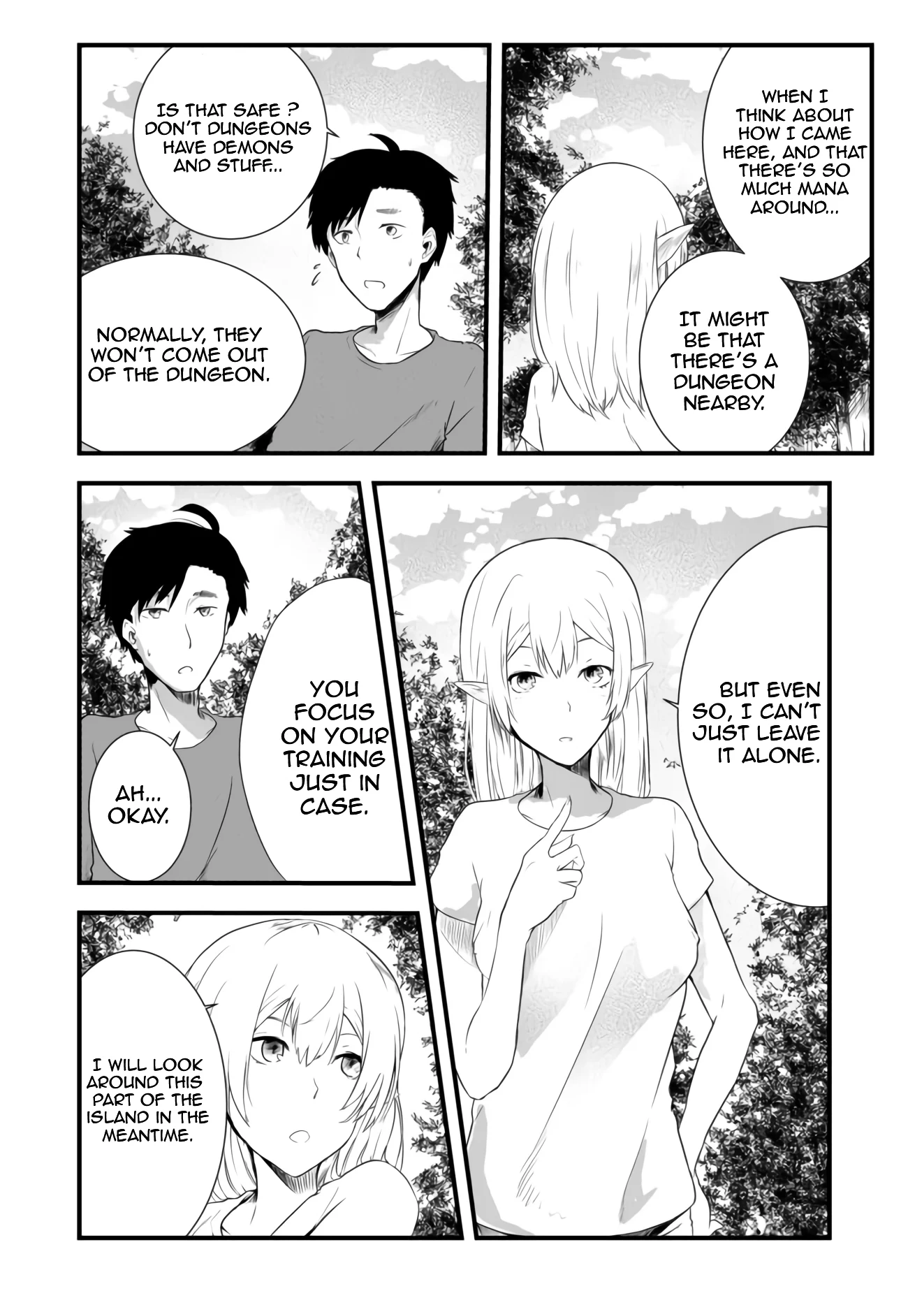 Sharing Life On A Deserted Island With An Elf Chapter 2 - Page 29