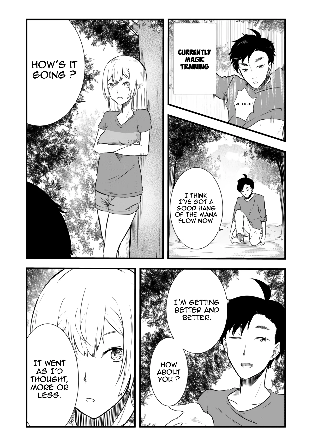 Sharing Life On A Deserted Island With An Elf Chapter 2 - Page 35