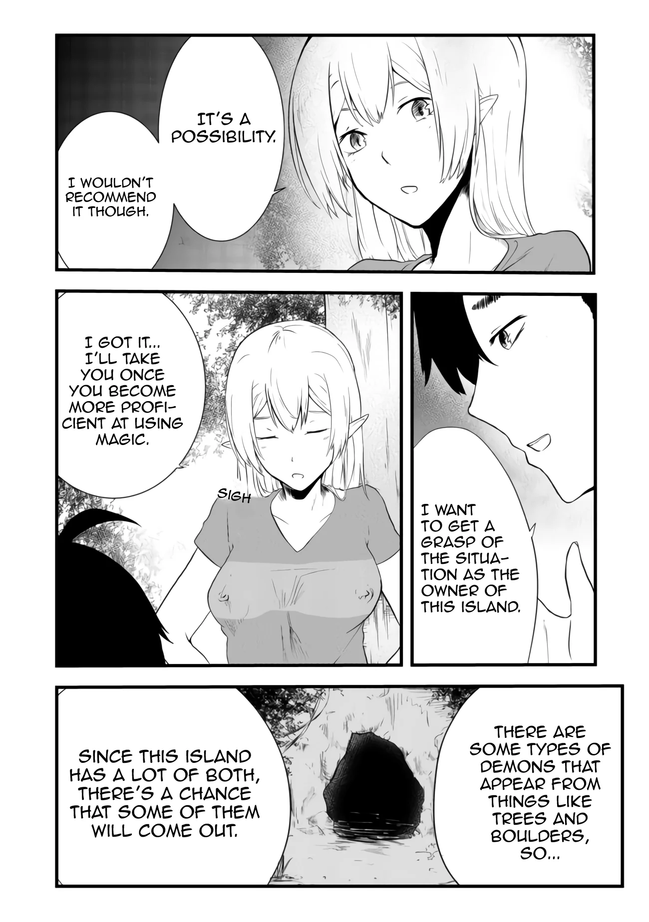 Sharing Life On A Deserted Island With An Elf Chapter 2 - Page 37